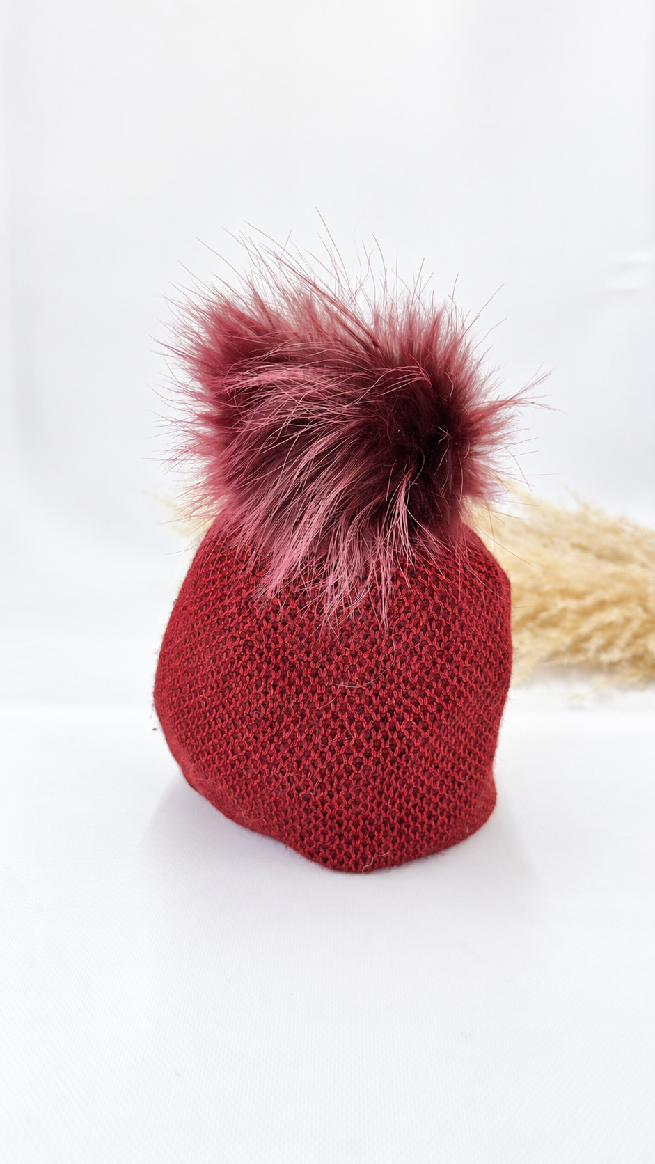 BERRETTA POMPOM GLITTERATA