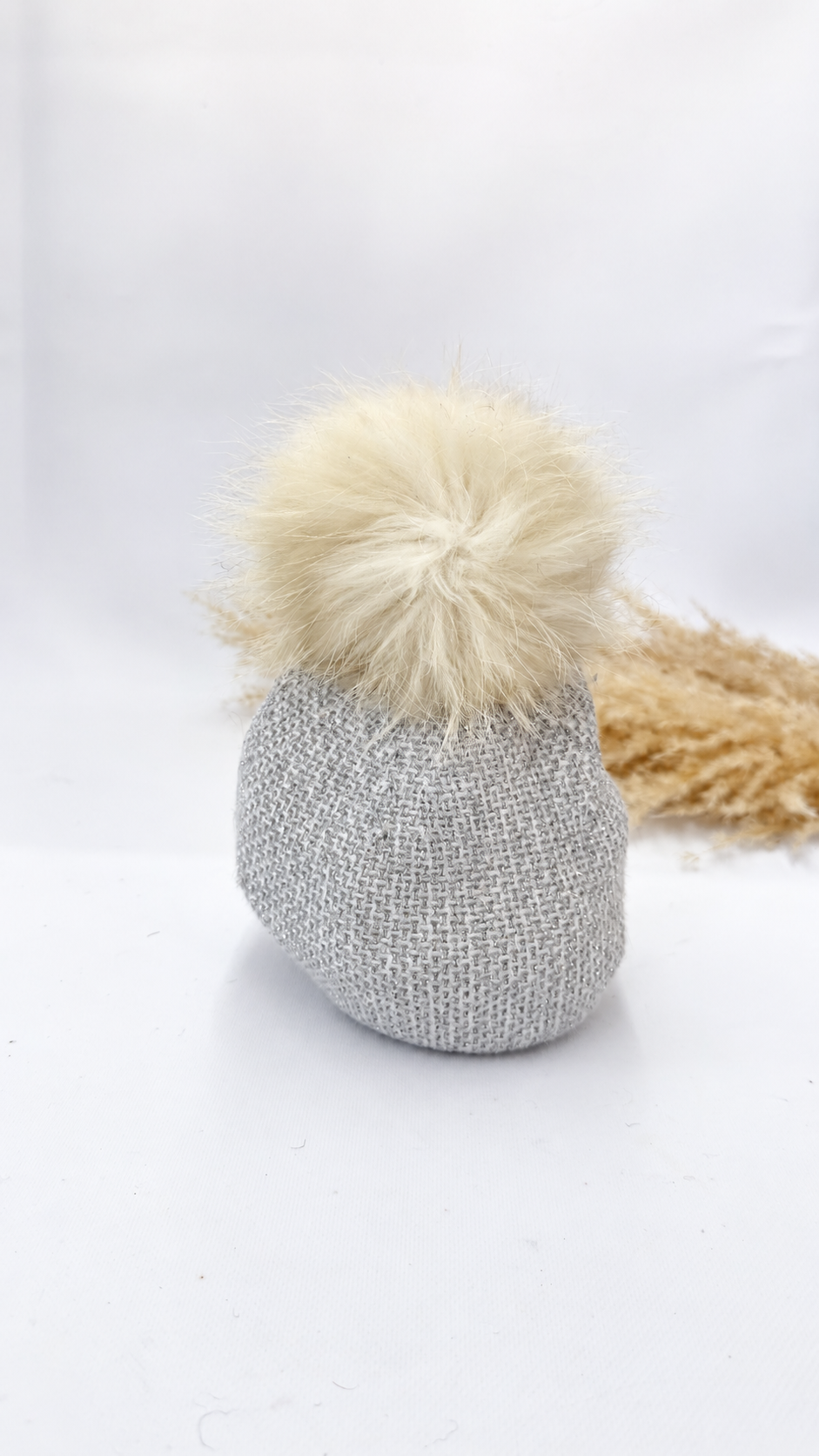 BERRETTA POMPOM GLITTERATA