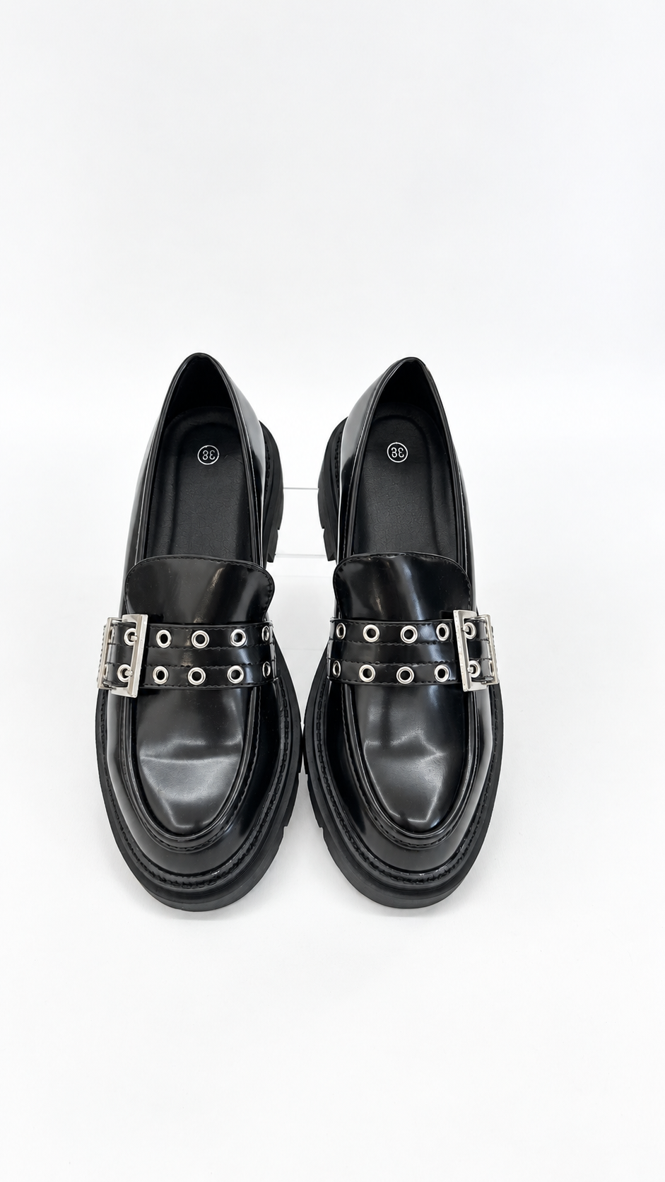 MOCASSINO LUCIDO CON FIBBIA
