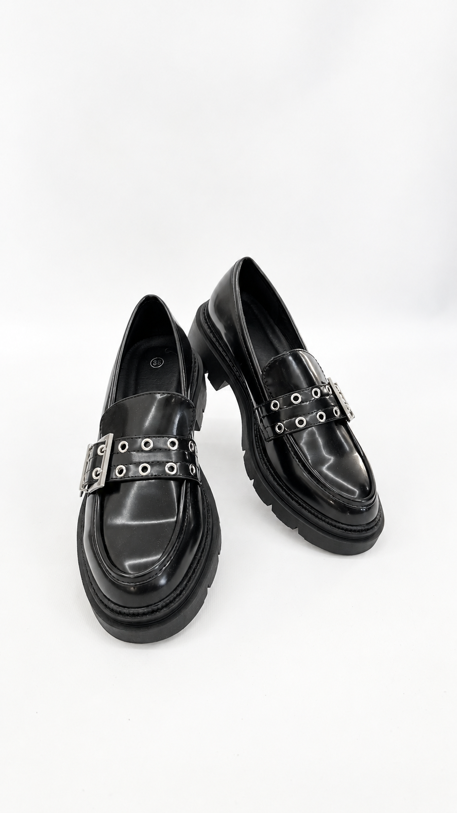 MOCASSINO LUCIDO CON FIBBIA