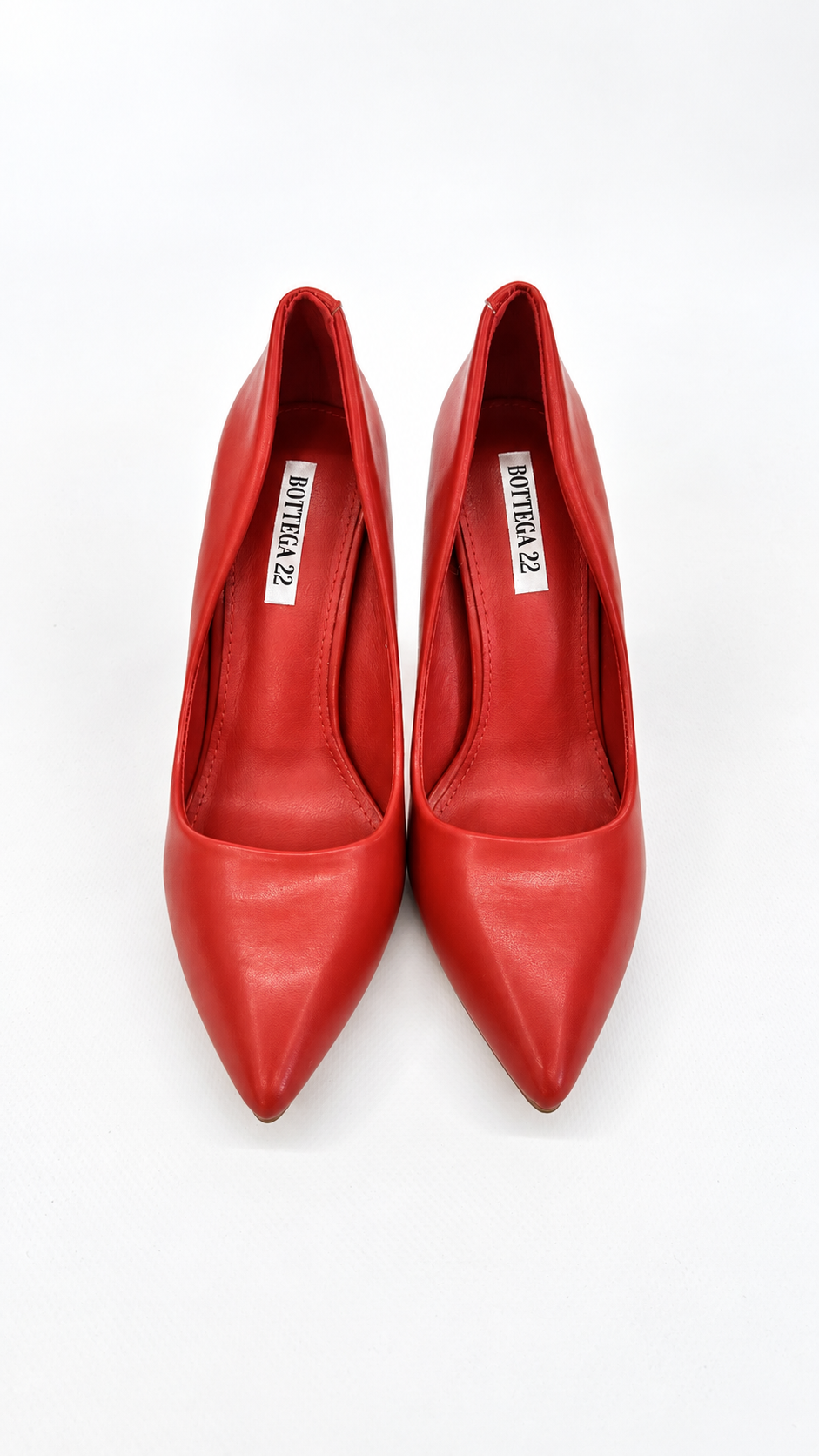 DECOLLETE IN ECOPELLE ROSSA (38)