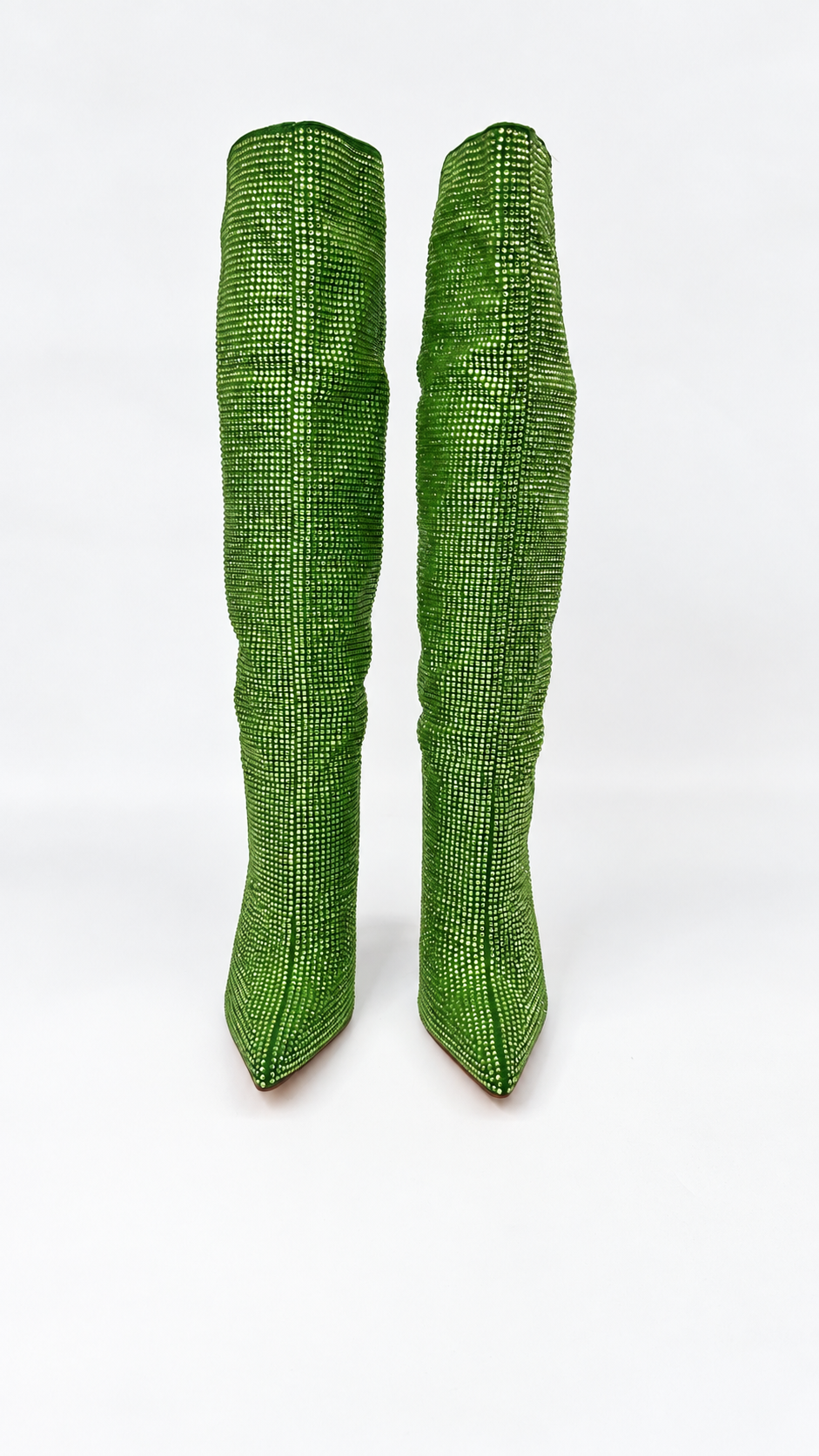 STIVALI STRASS VERDE (38/39)