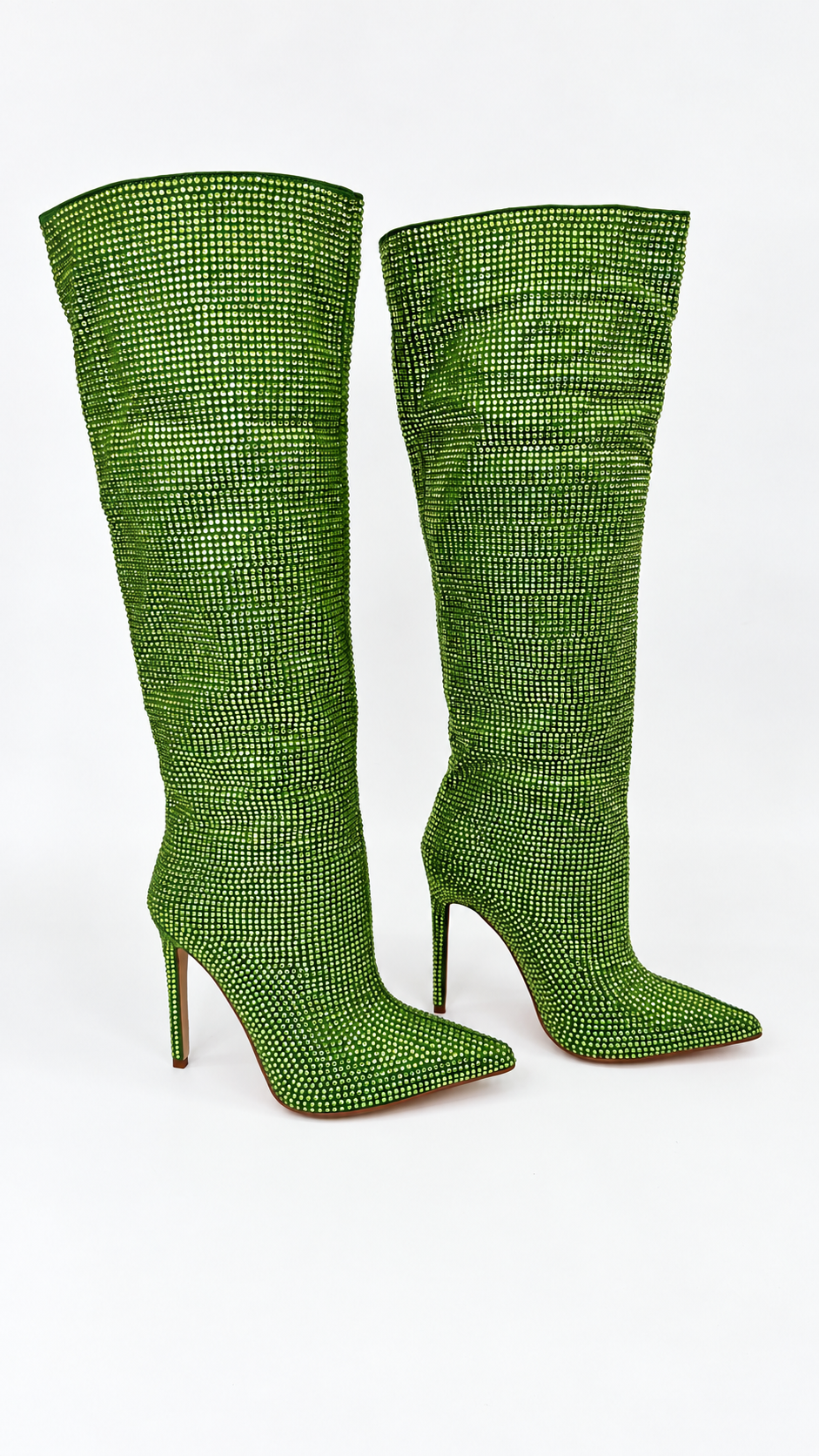 STIVALI STRASS VERDE (38/39)
