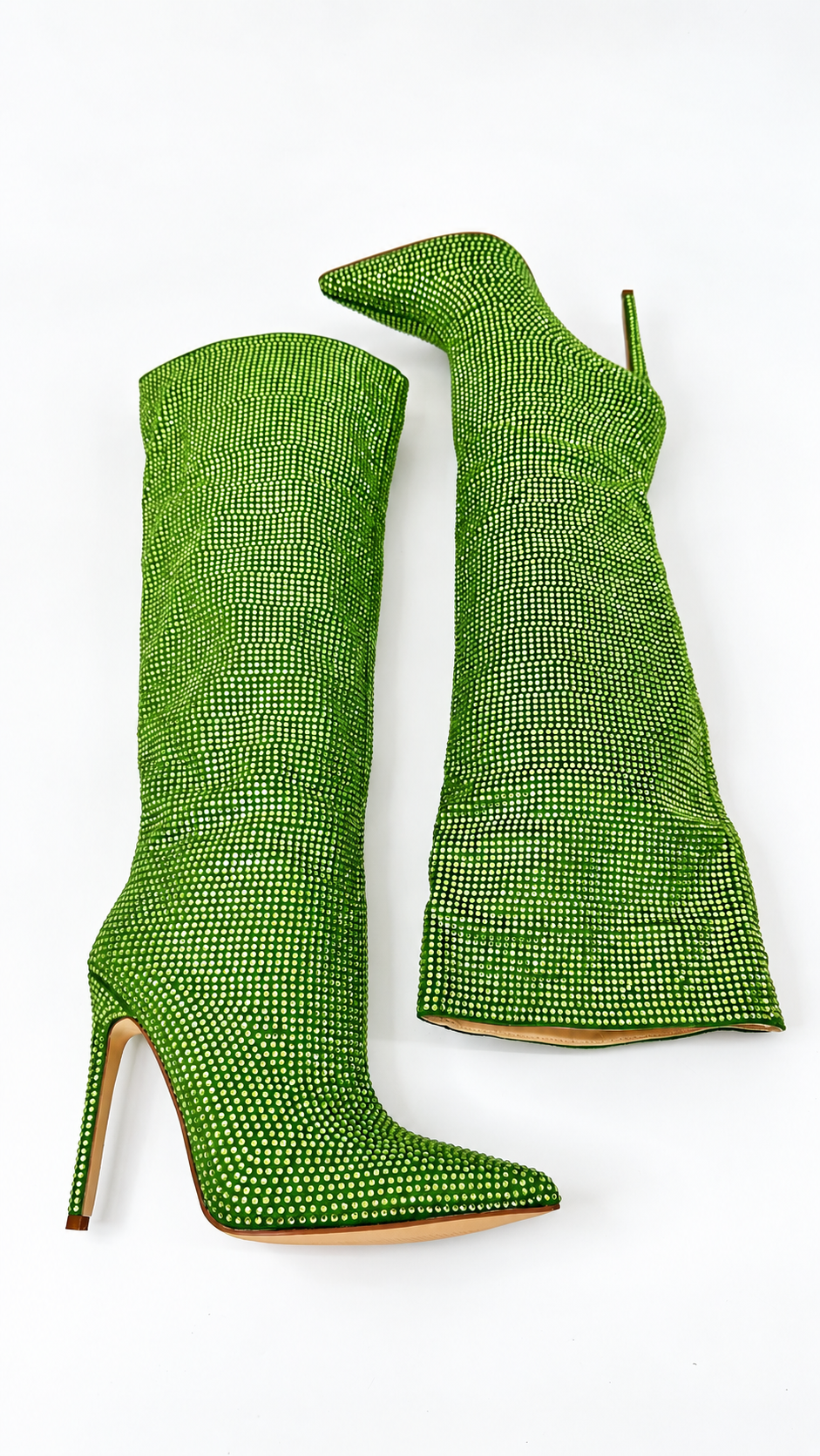 STIVALI STRASS VERDE (38/39)