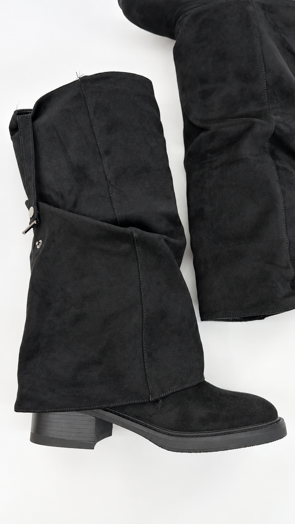 BOOTS SCAMOSCIATO NERO