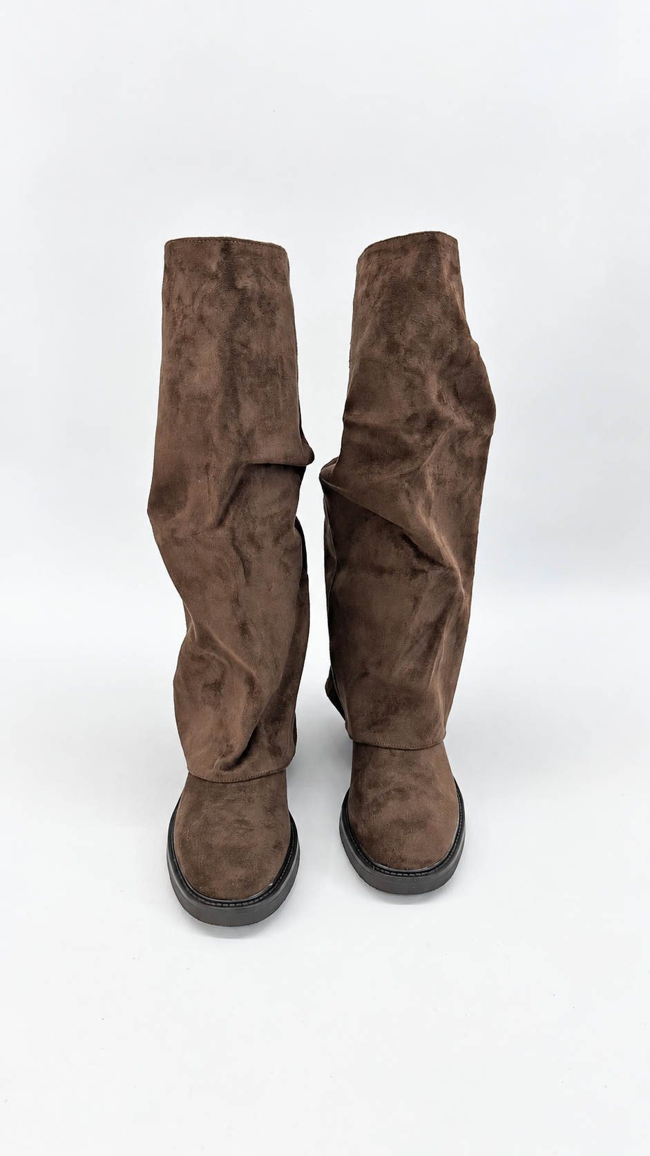 BOOTS SCAMOSCIATO MARRONE