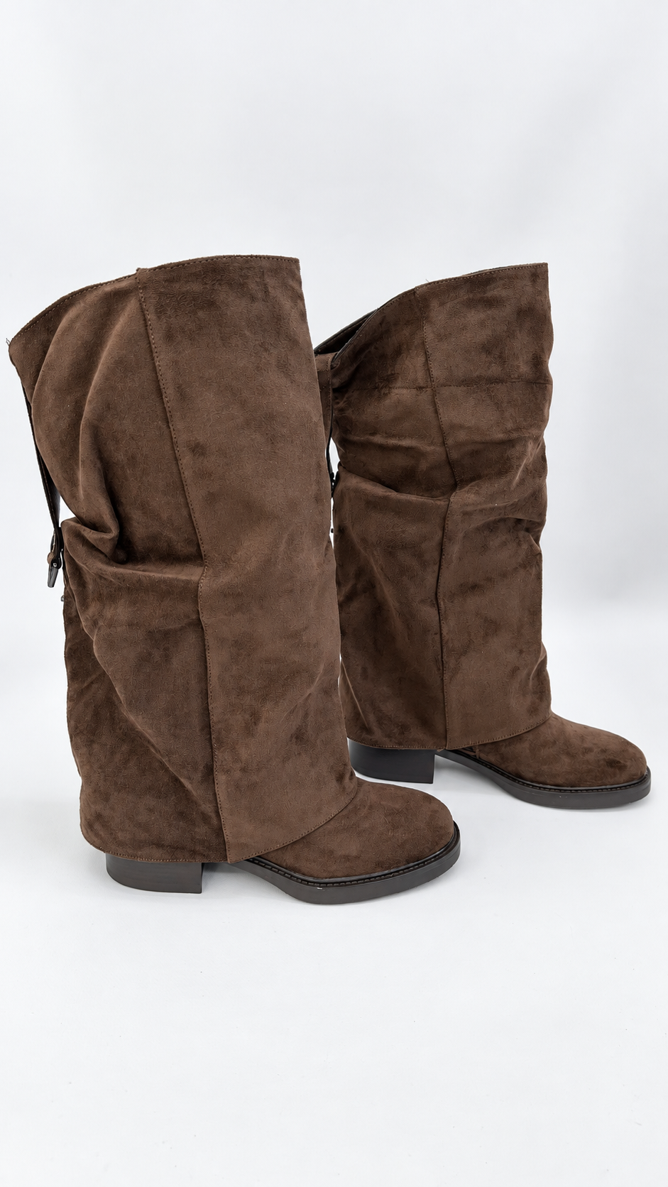 BOOTS SCAMOSCIATO MARRONE