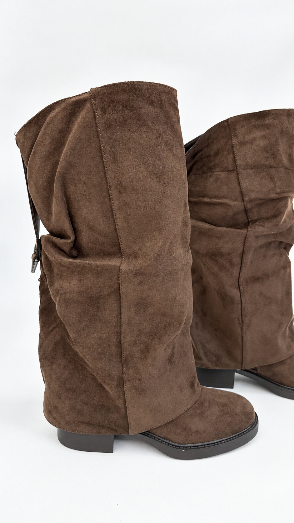 BOOTS SCAMOSCIATO MARRONE