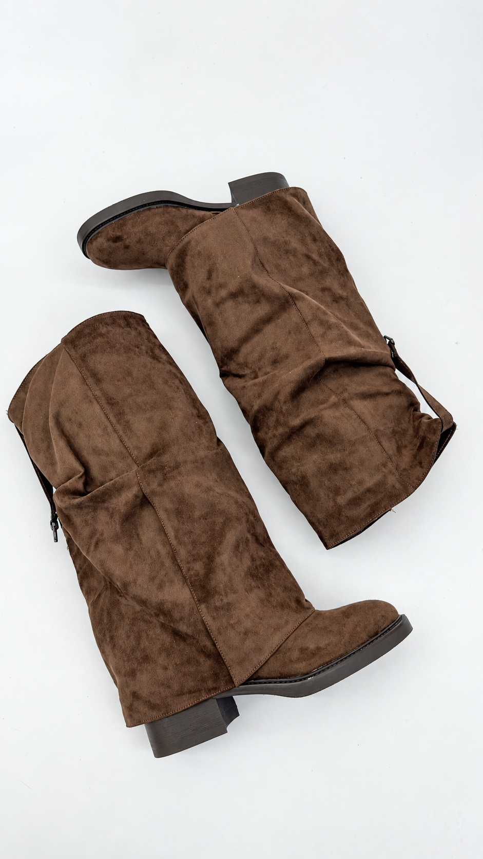 BOOTS SCAMOSCIATO MARRONE