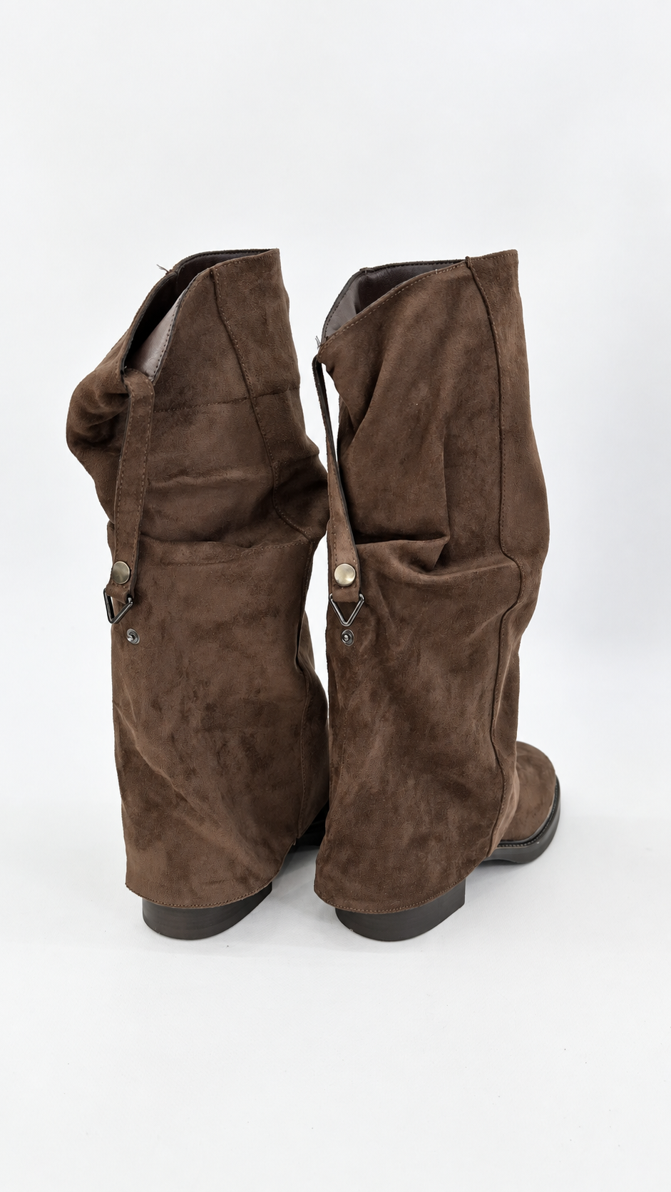 BOOTS SCAMOSCIATO MARRONE