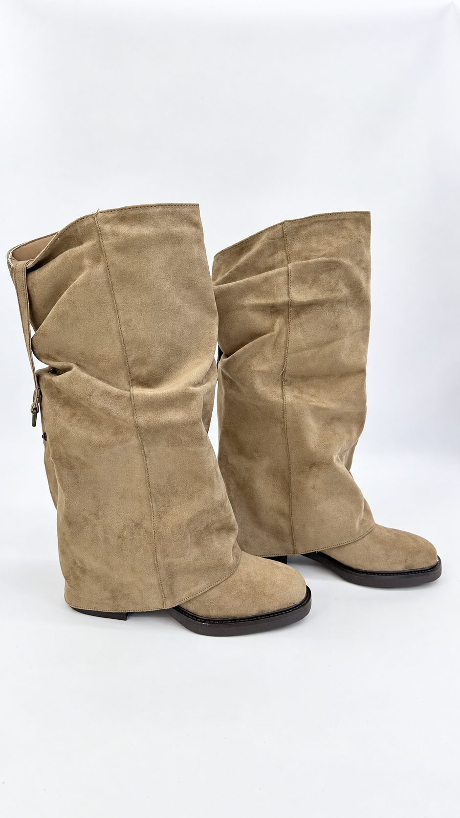 BOOTS SCAMOSCIATO KAKI