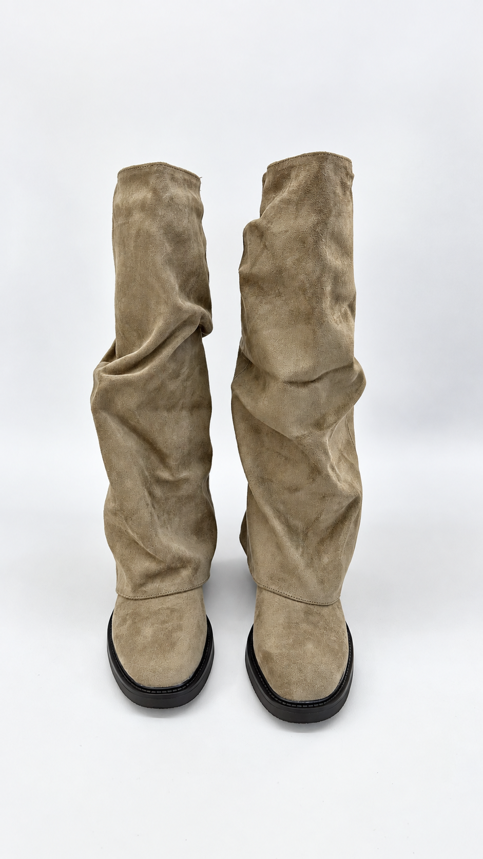 BOOTS SCAMOSCIATO KAKI