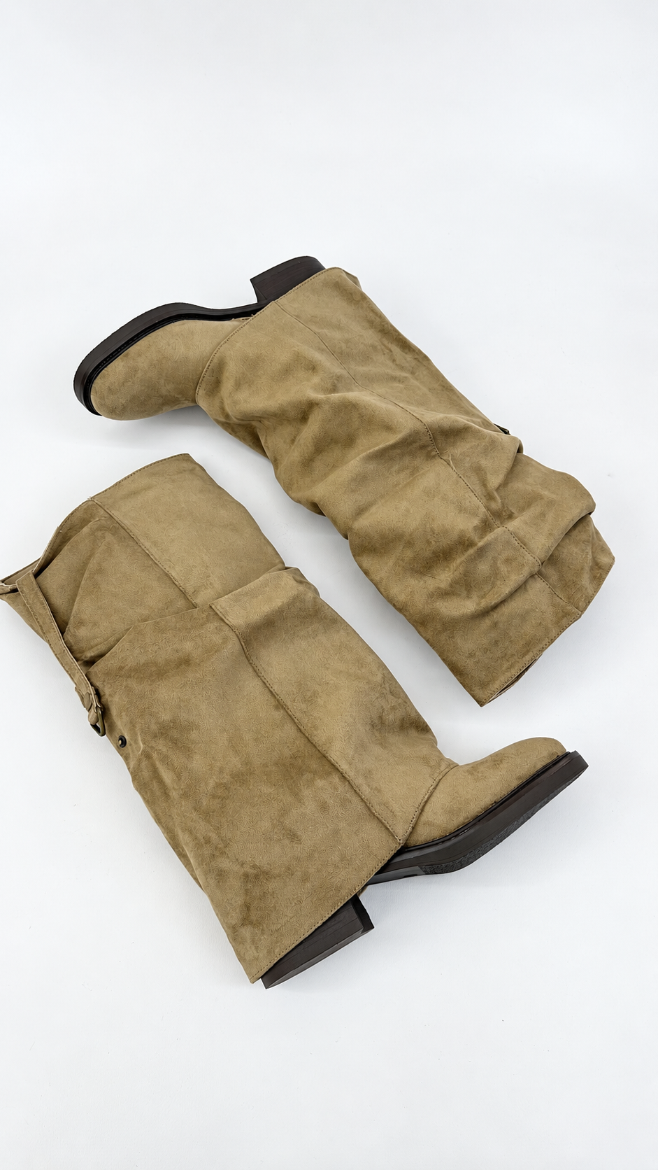 BOOTS SCAMOSCIATO KAKI