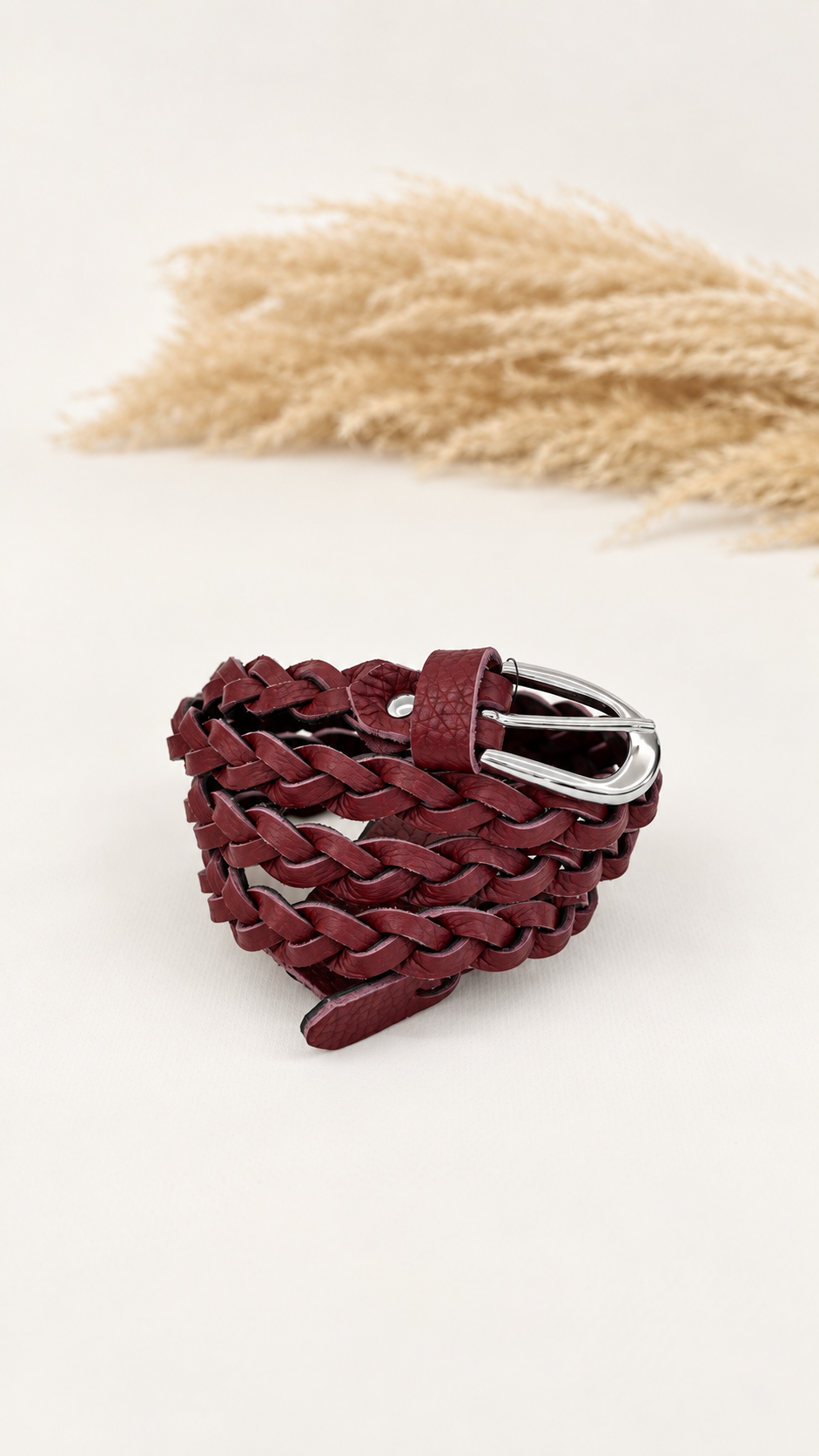 CINTURA SLIM TRECCIA