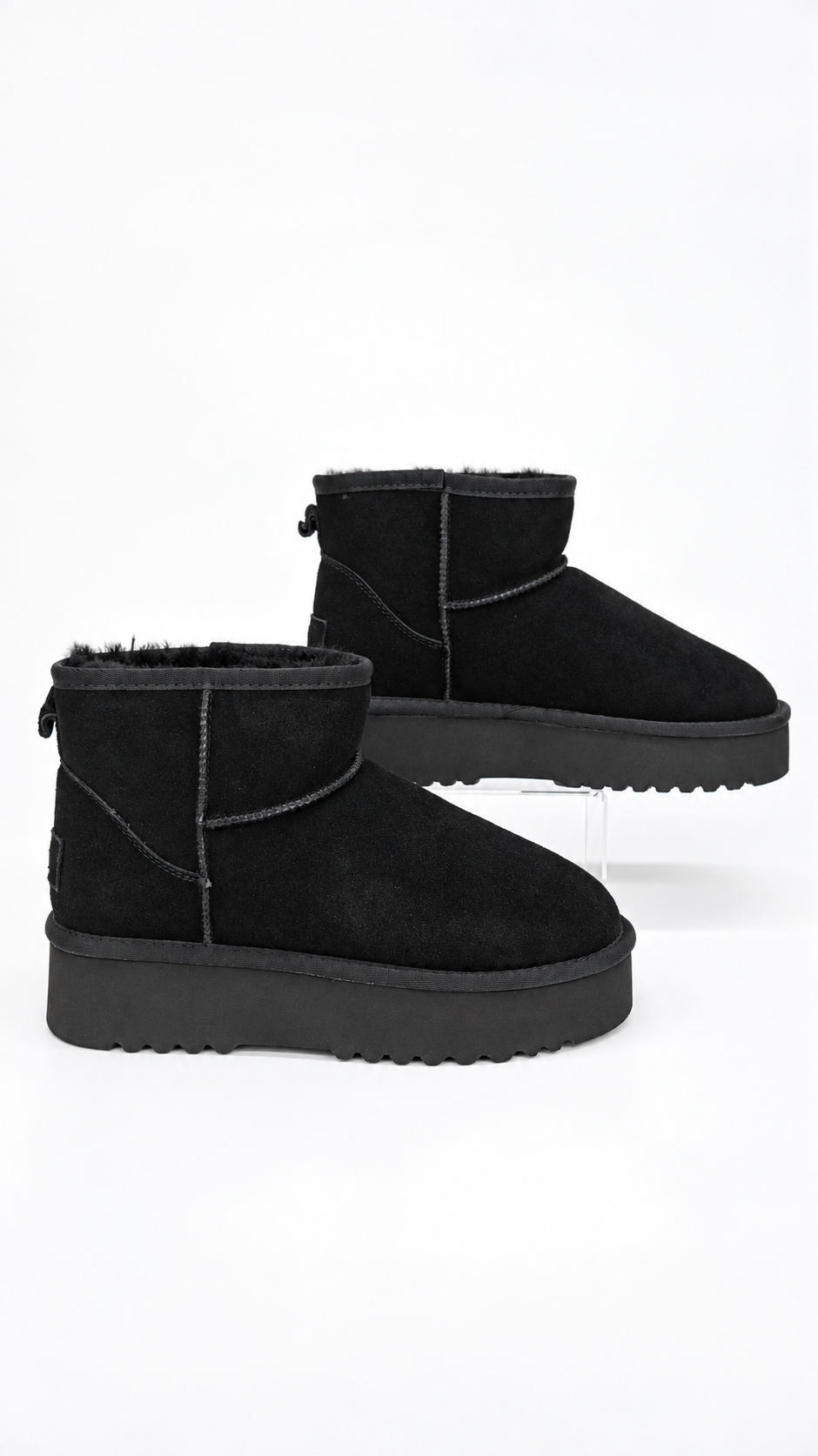 STIVALETTI BLACK PLATFORM ALTI