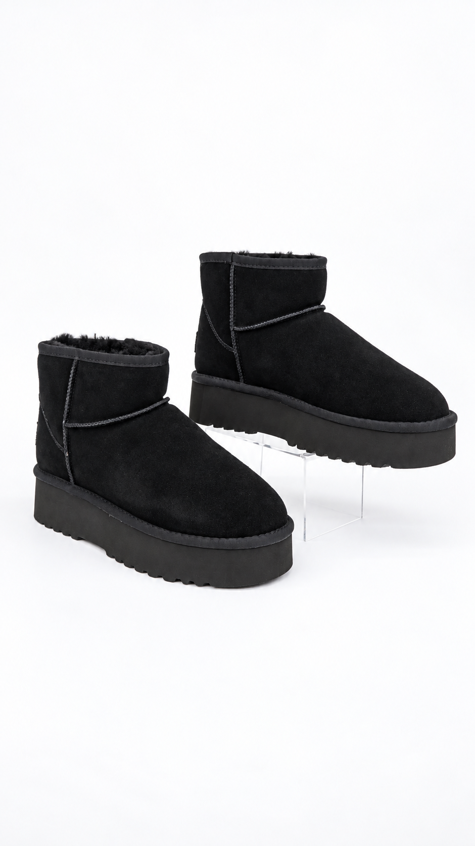 STIVALETTI BLACK PLATFORM ALTI