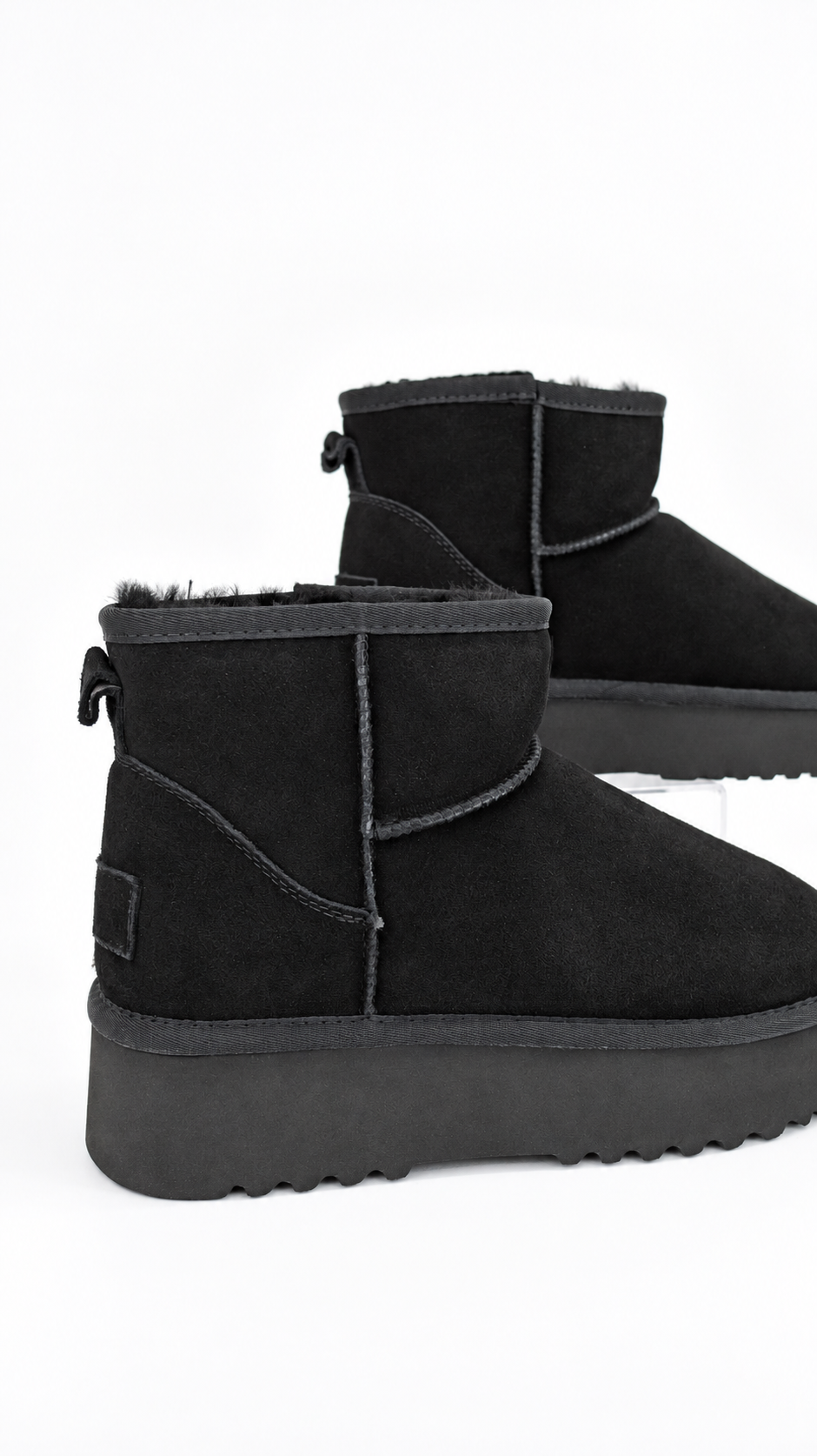 STIVALETTI BLACK PLATFORM ALTI