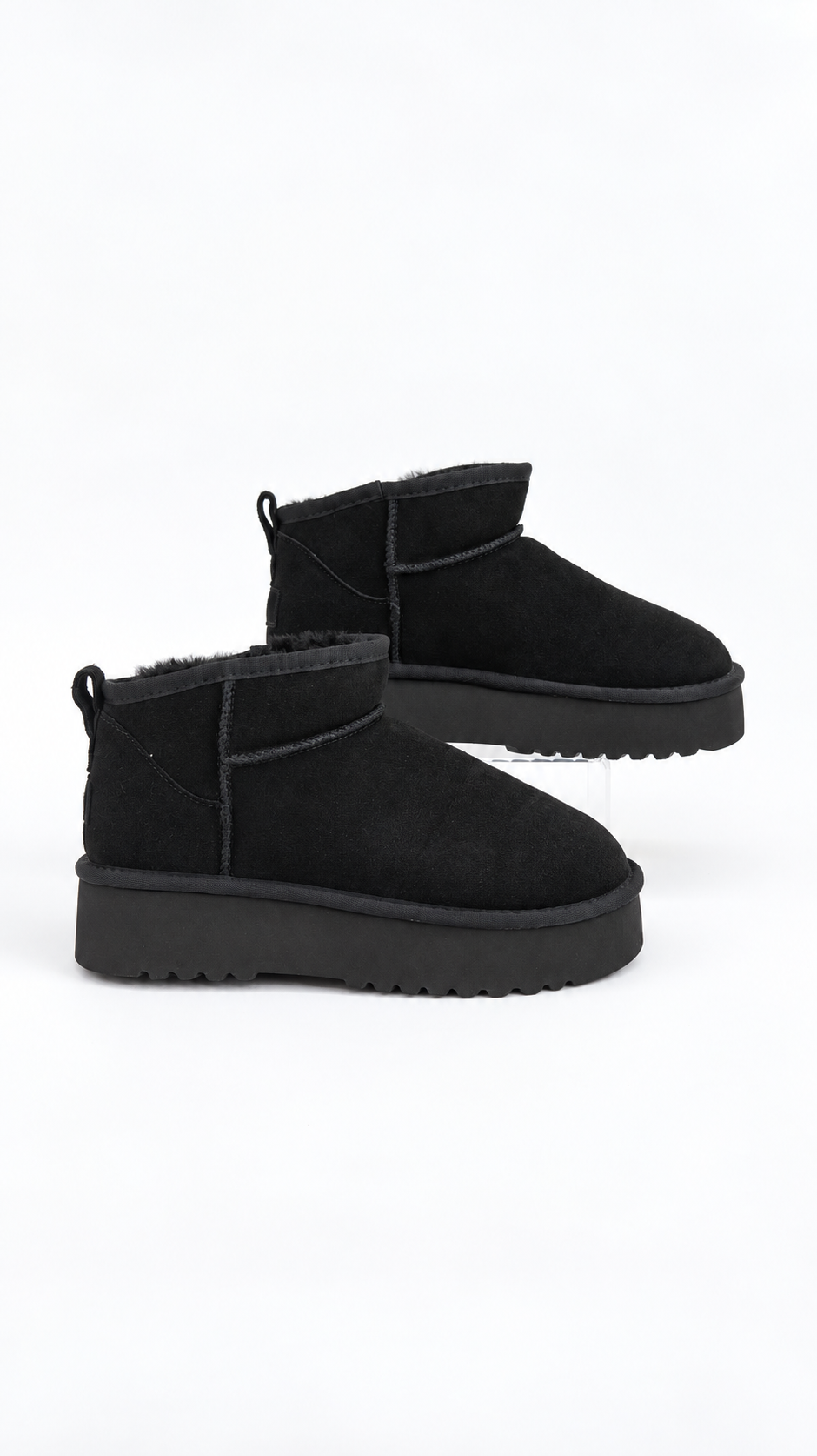 STIVALETTI BLACK PLATFORM