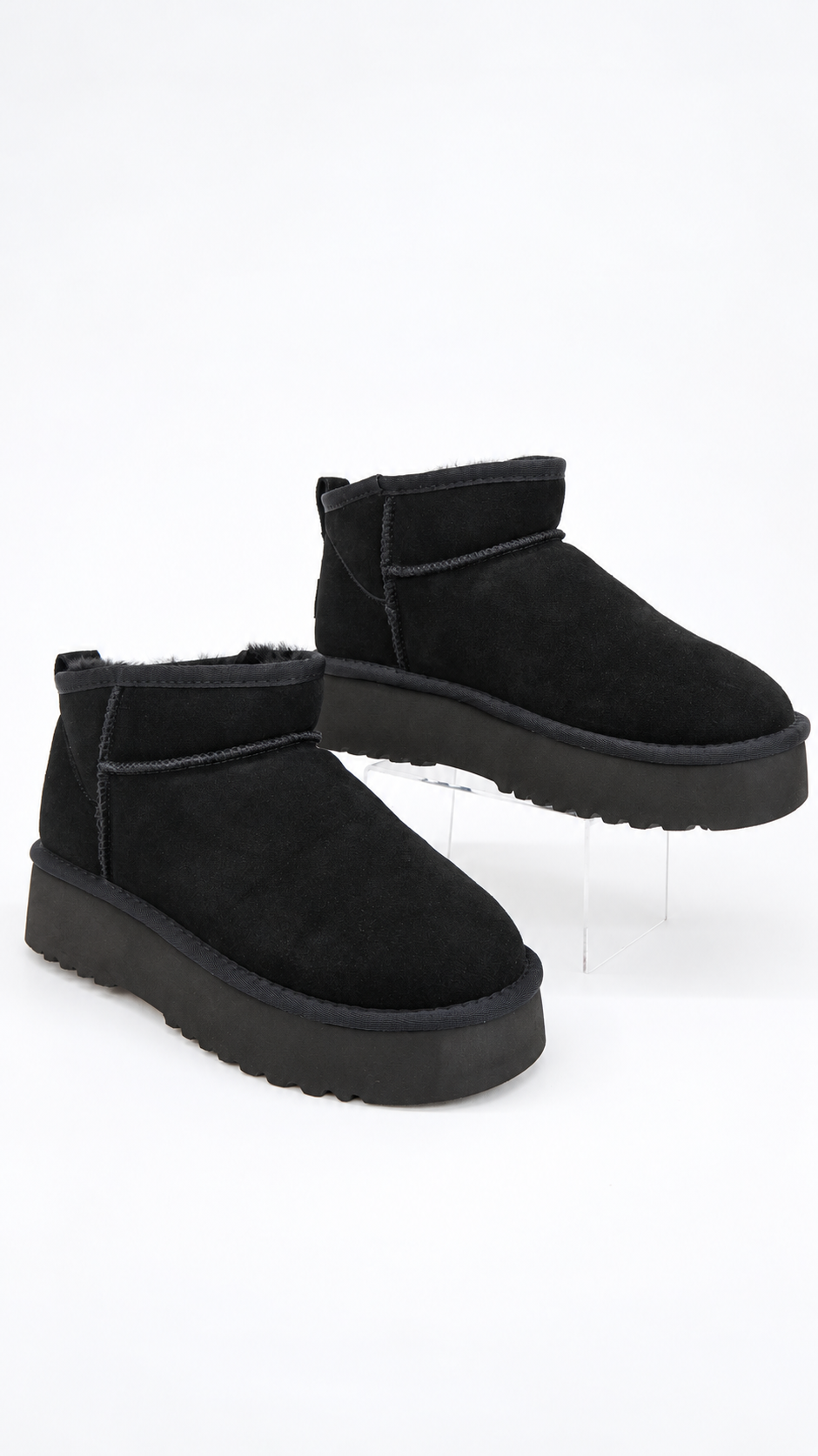 STIVALETTI BLACK PLATFORM
