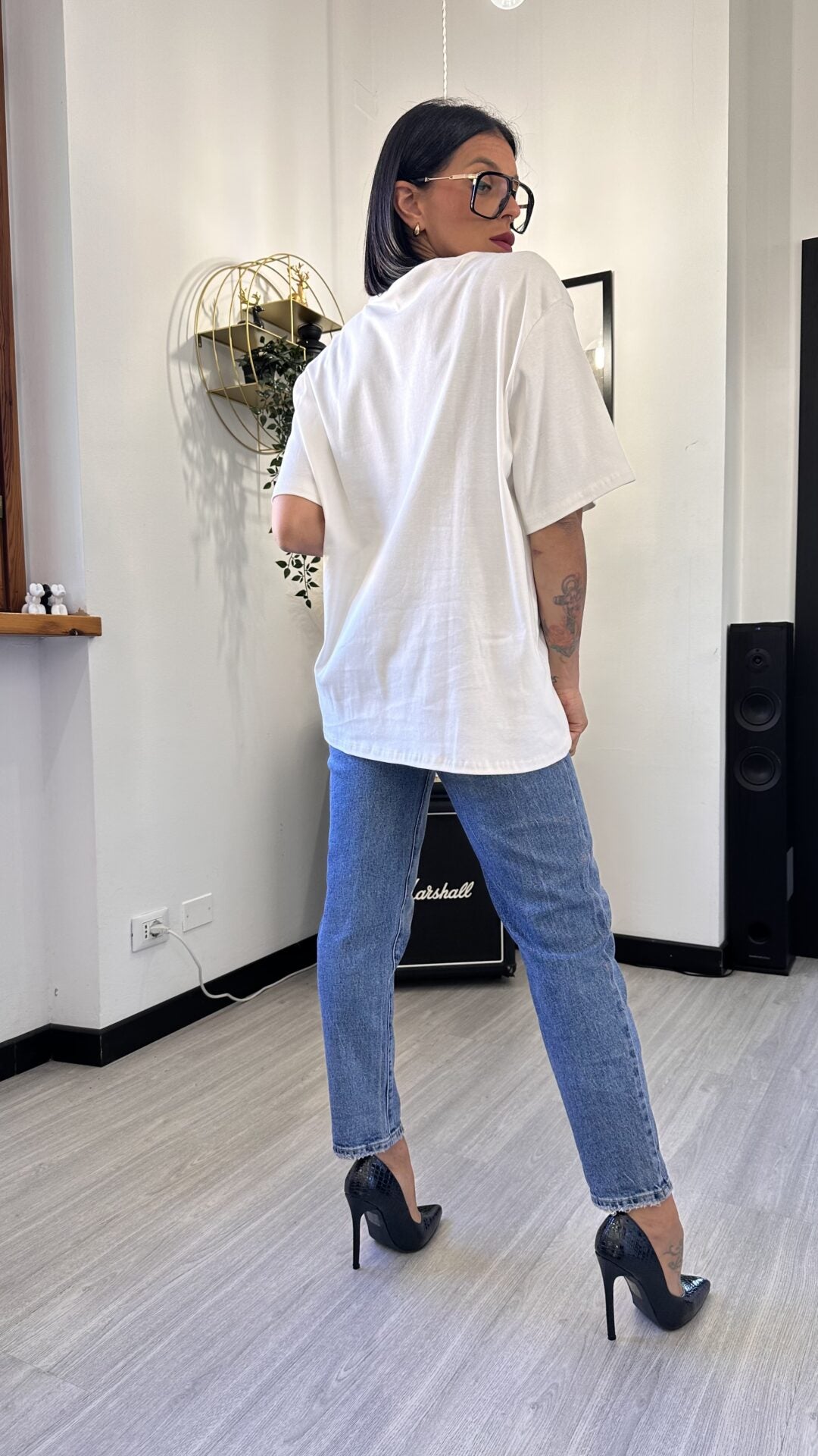 T-SHIRT BIANCA OVERSIZE