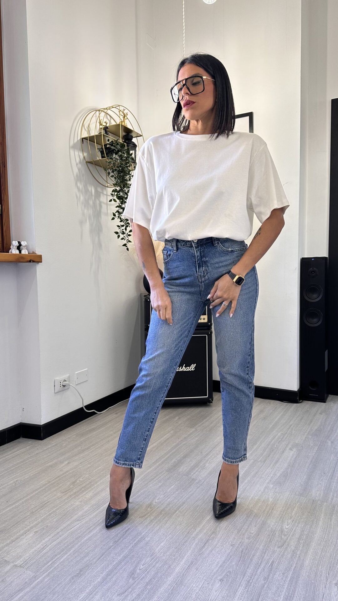 T-SHIRT BIANCA OVERSIZE