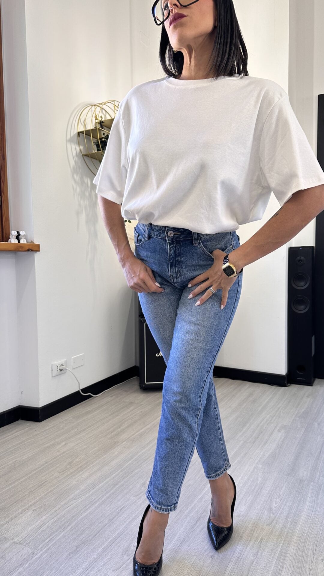 T-SHIRT BIANCA OVERSIZE