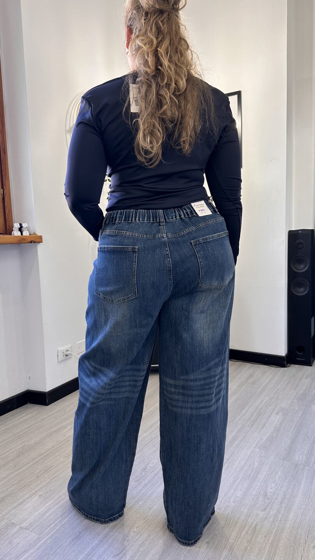 BODY CLASSICO SCOLLO A V BLU