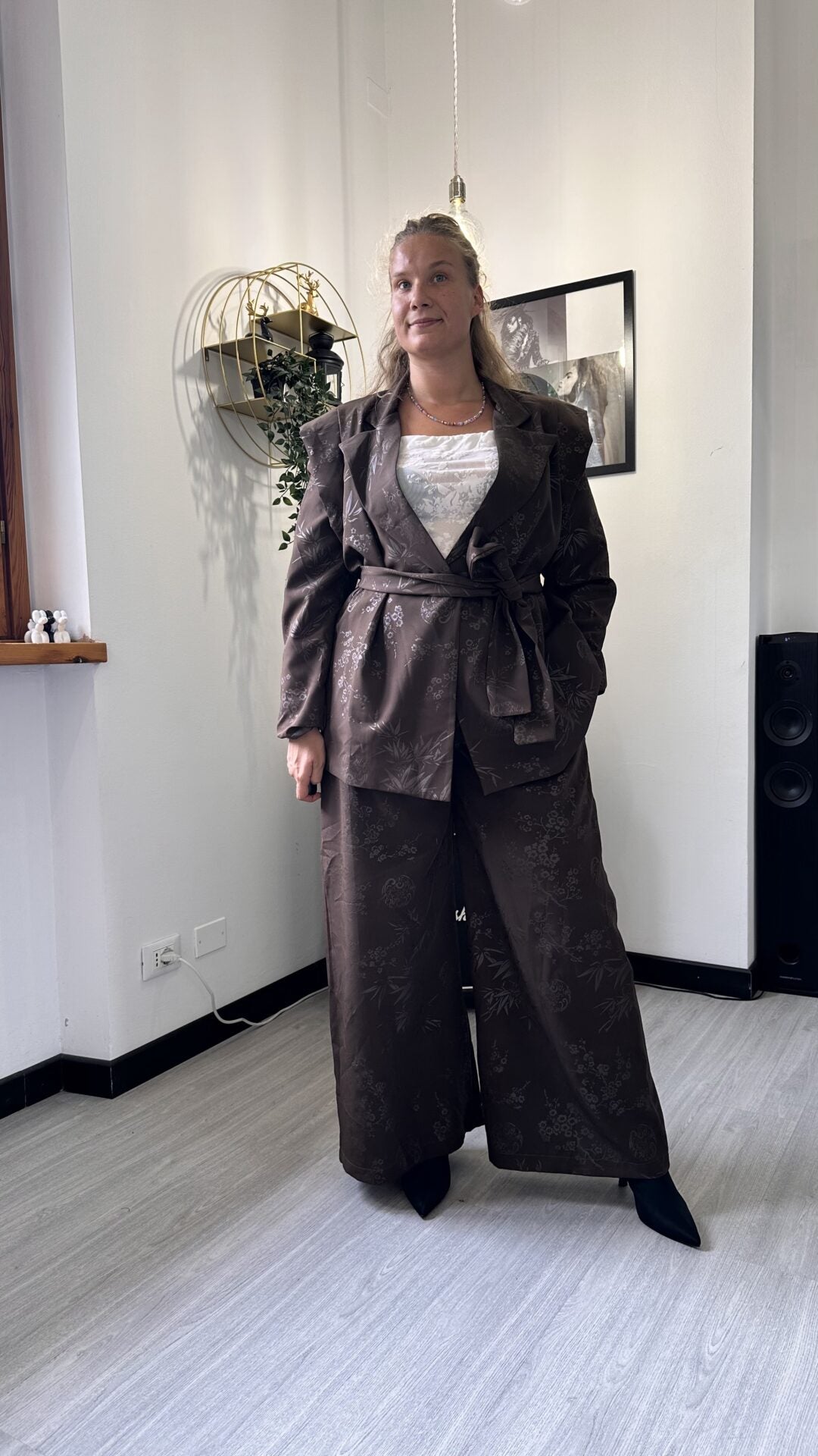 COORDINATO JAPAN MARRONE