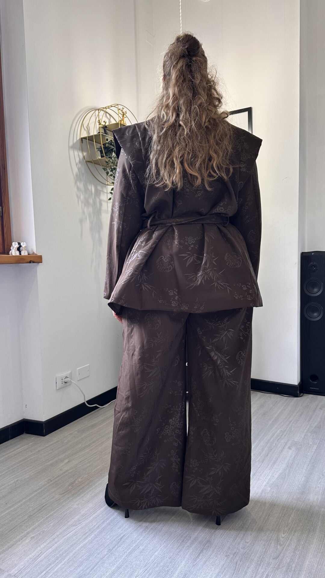 COORDINATO JAPAN MARRONE
