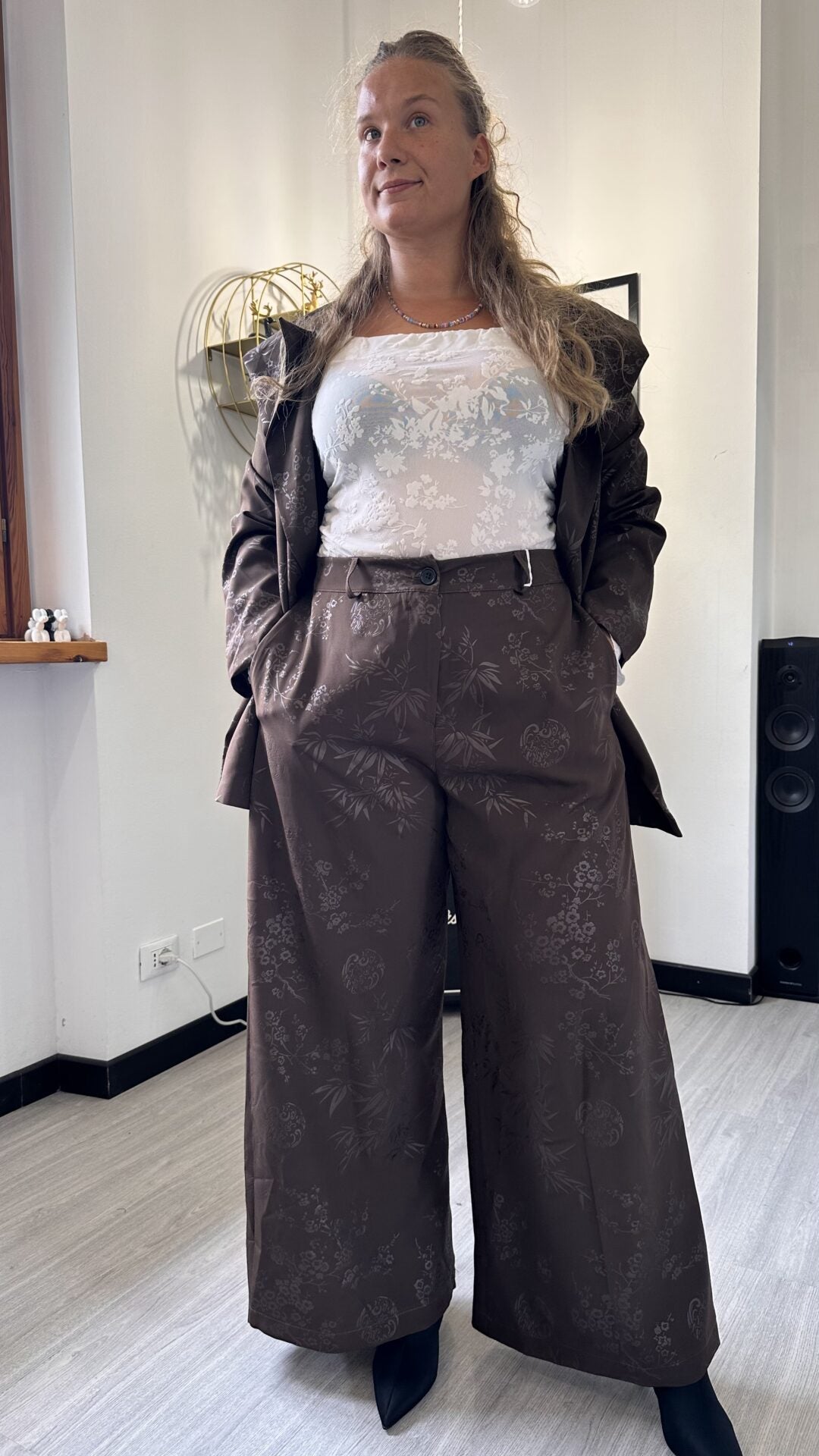 COORDINATO JAPAN MARRONE