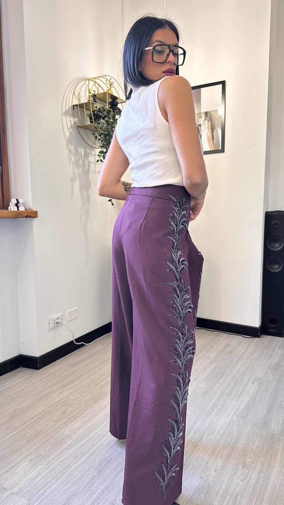 TAILLEUR BORDEAUX SHINE