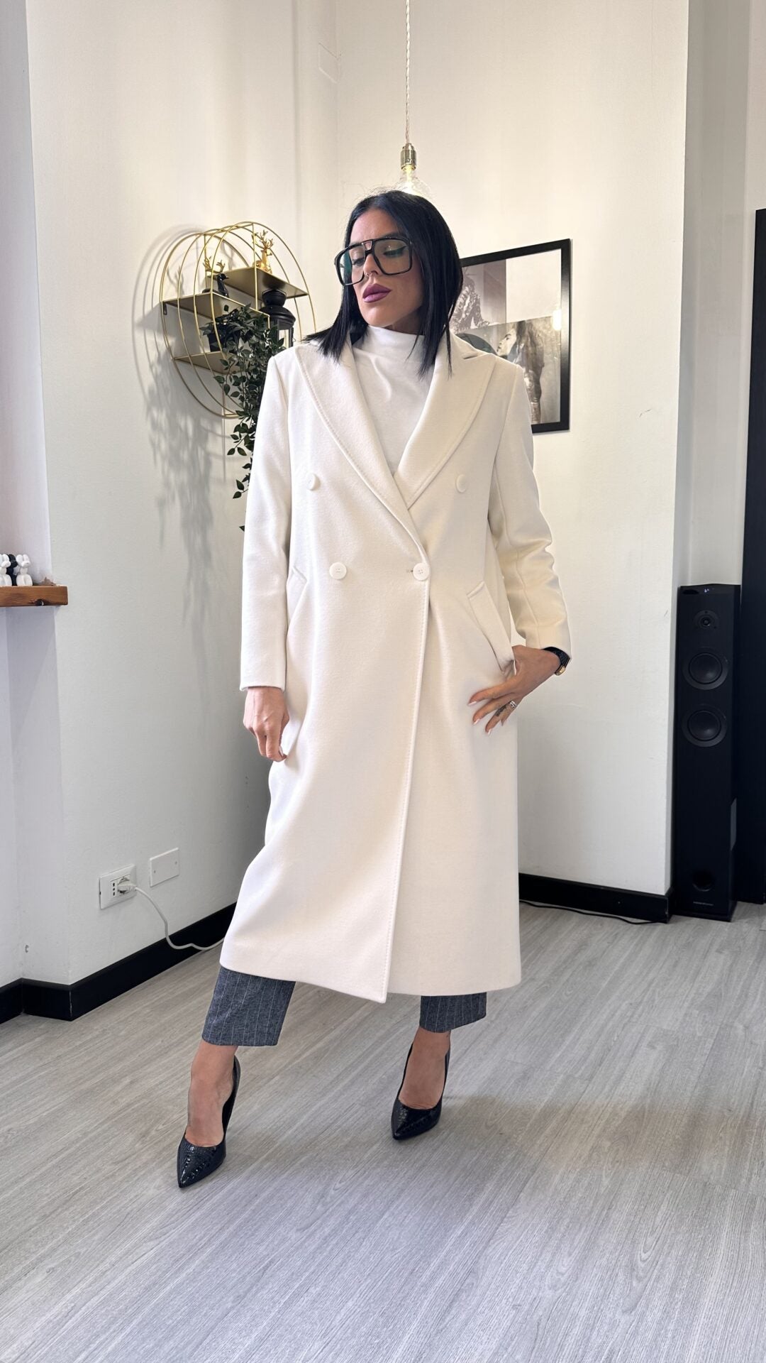 CAPPOTTO CLASSICO PANNA