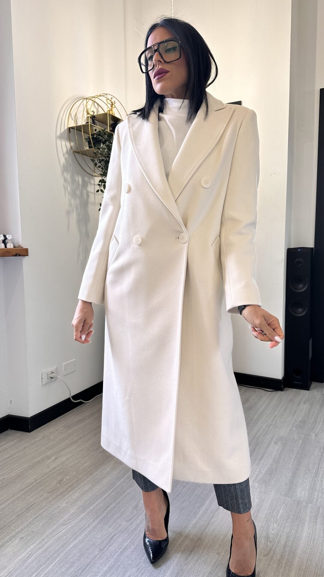 CAPPOTTO CLASSICO PANNA