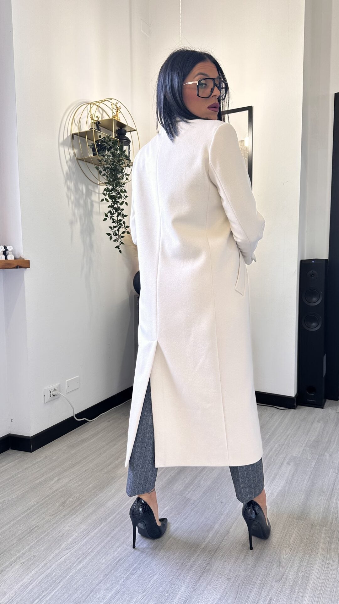 CAPPOTTO CLASSICO PANNA