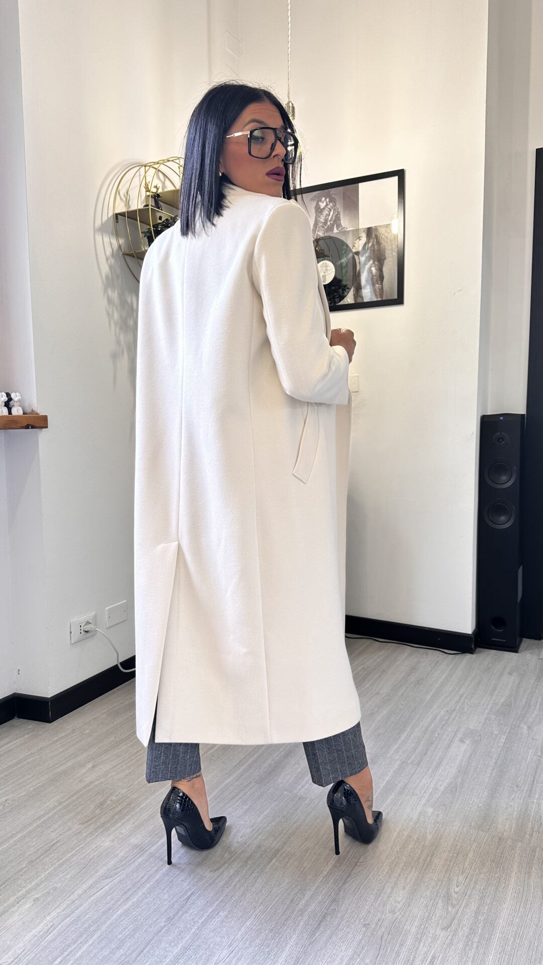 CAPPOTTO CLASSICO PANNA