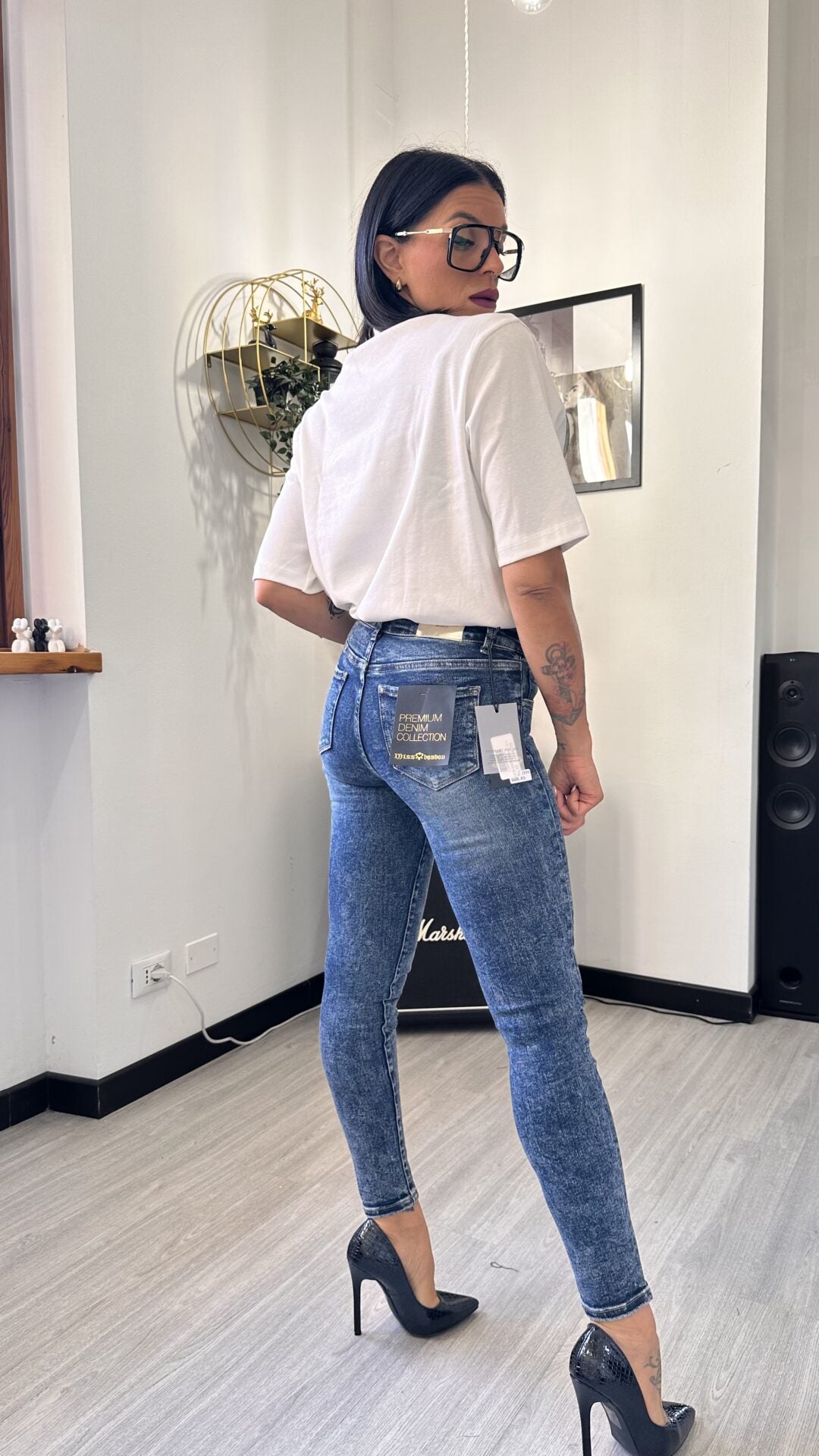2310 JEANS SKINNY BLU