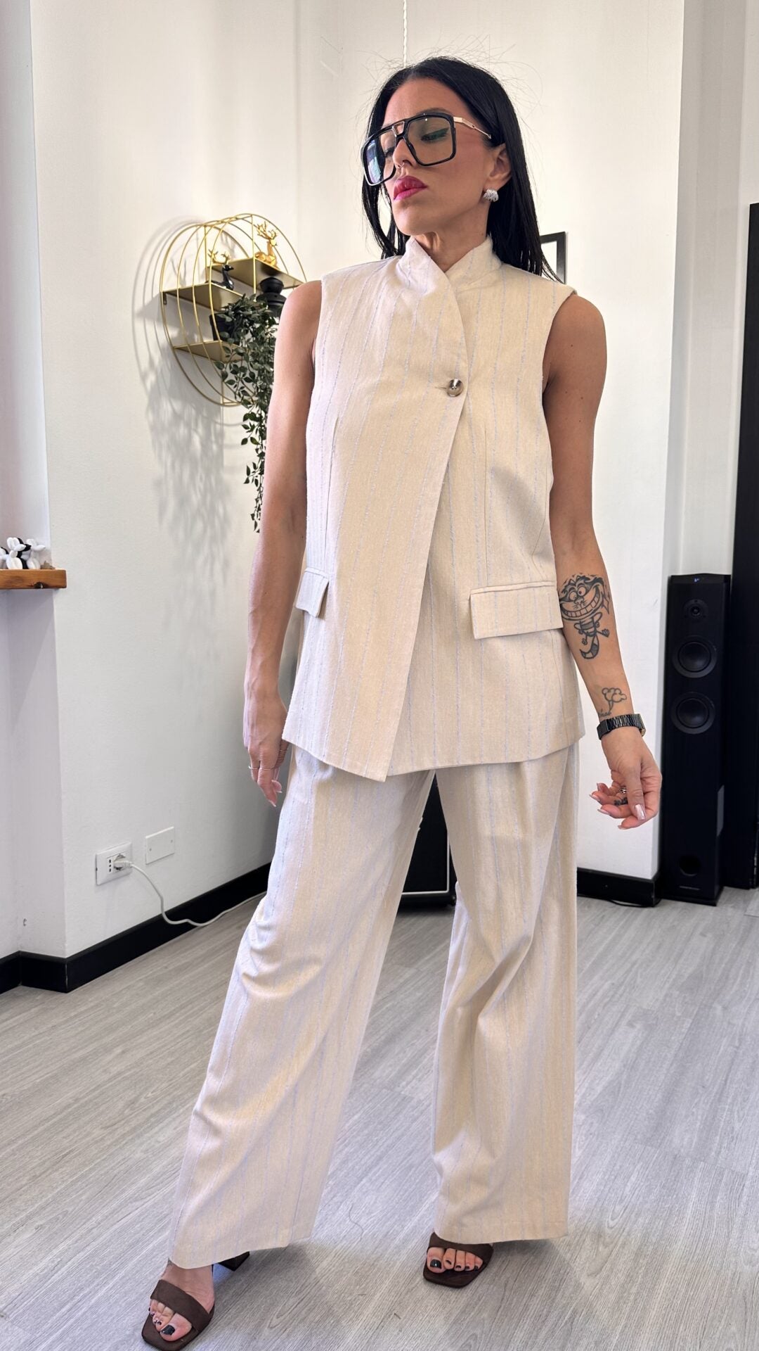 COORDINATO GLAM BEIGE (M)