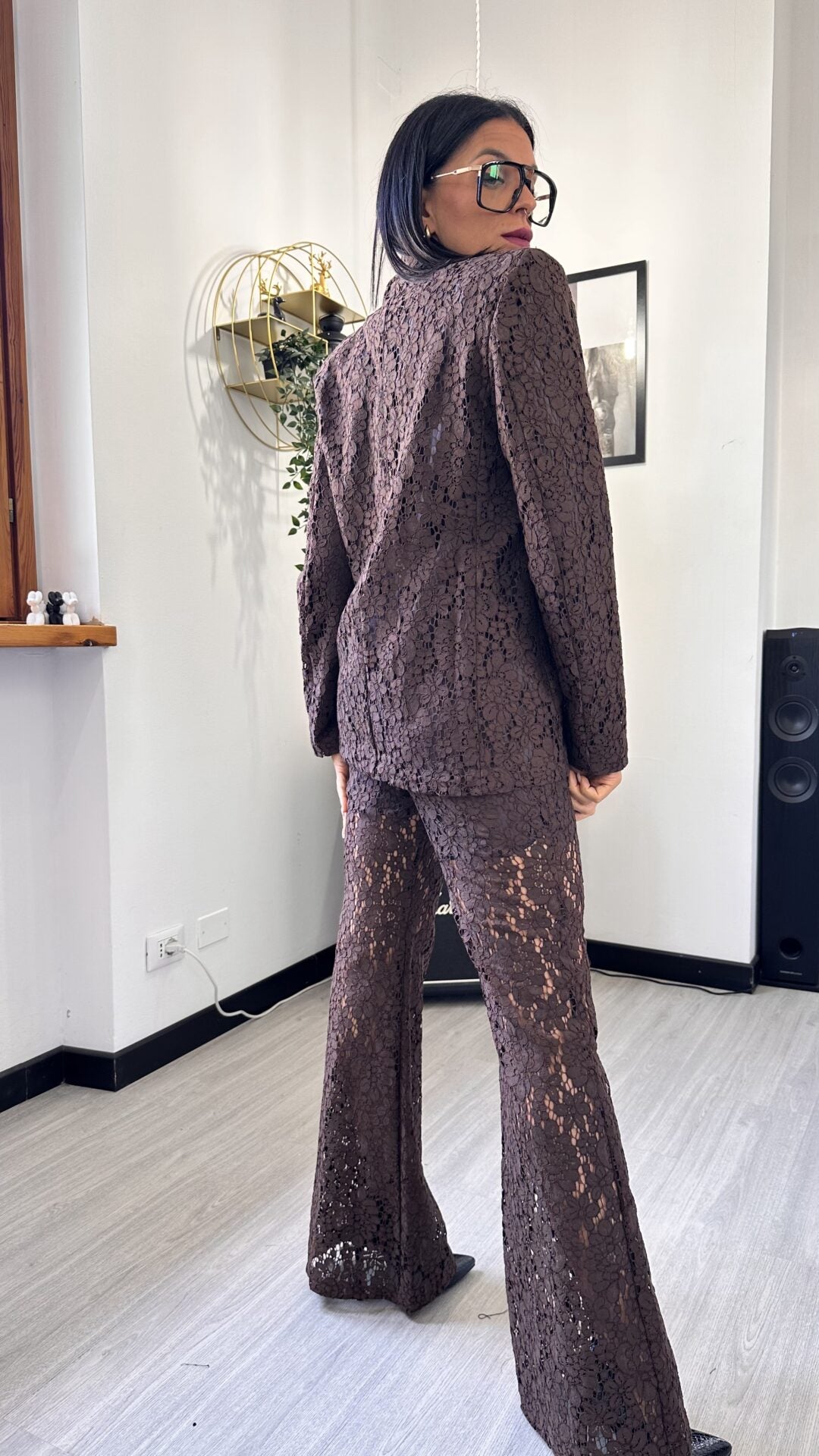 TAILLEUR MACRAME MARRONE