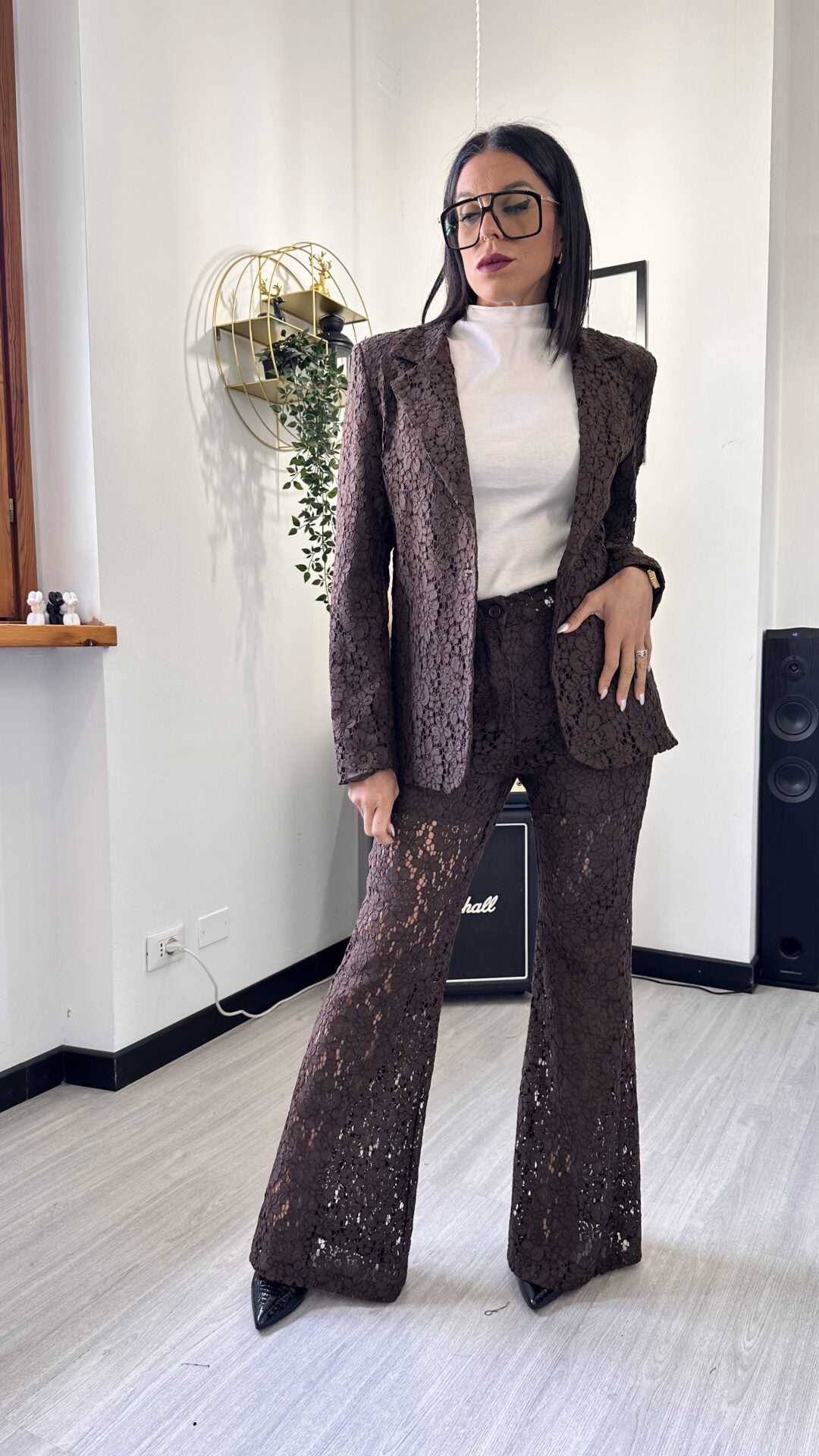 TAILLEUR MACRAME MARRONE