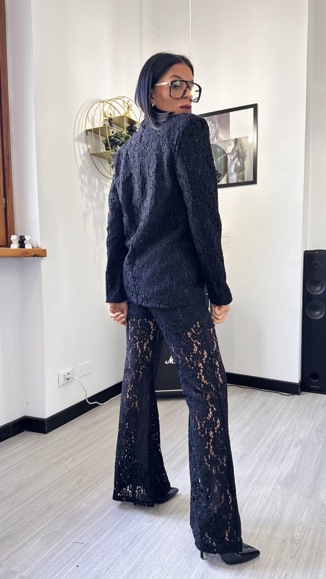 TAILLEUR MACRAME NERO
