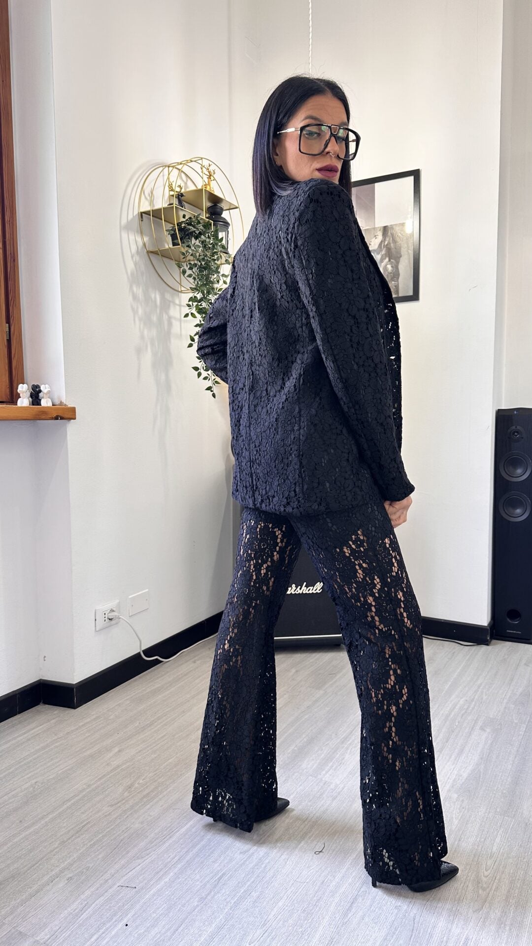 TAILLEUR MACRAME NERO