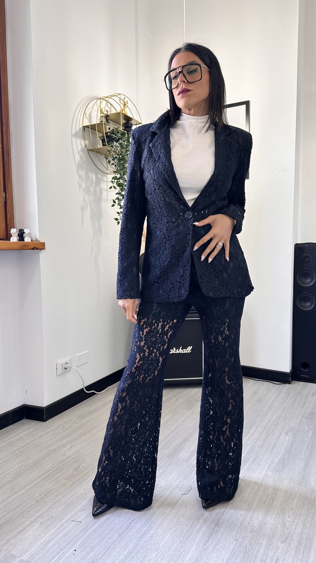 TAILLEUR MACRAME BLU