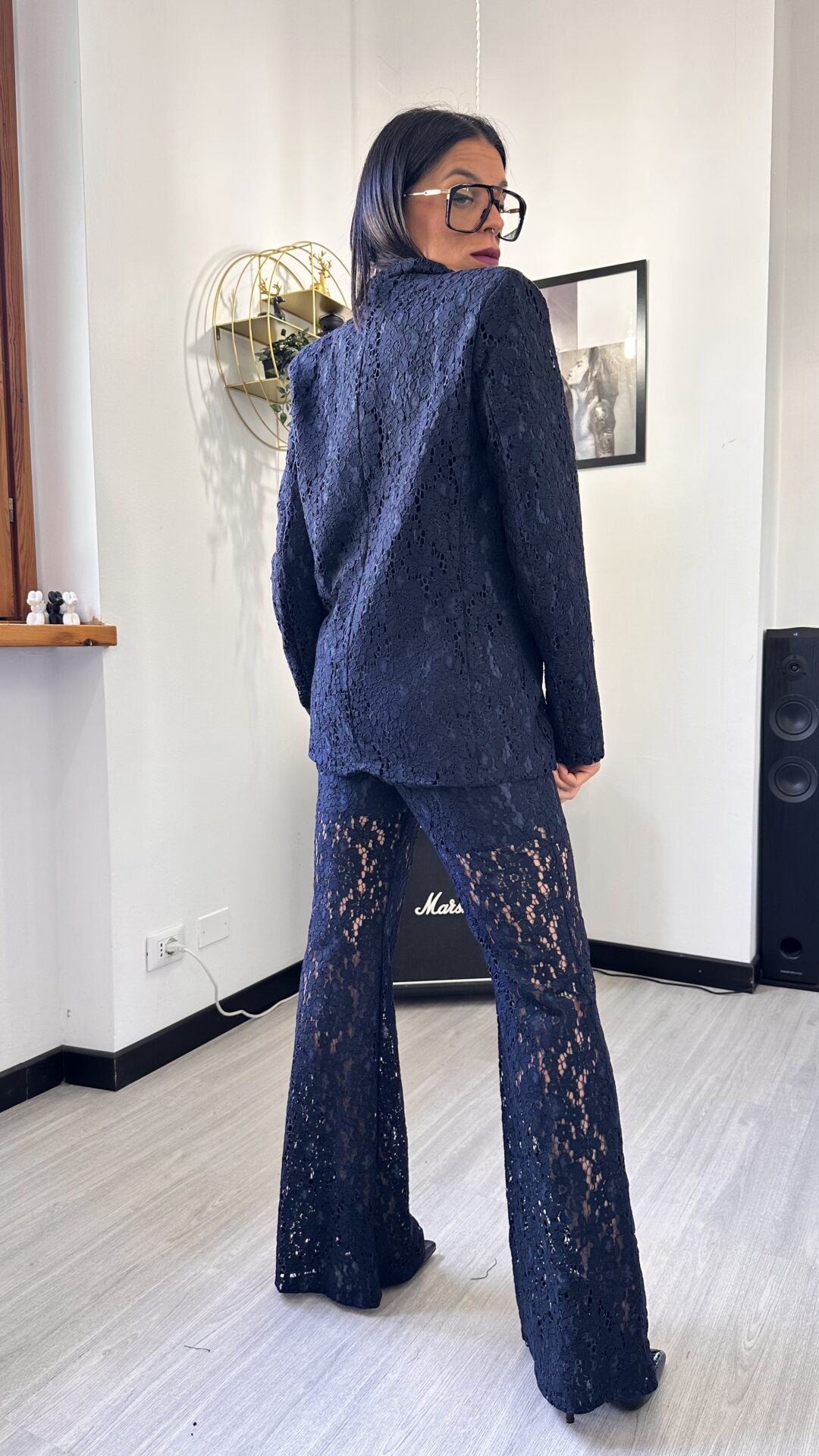 TAILLEUR MACRAME BLU