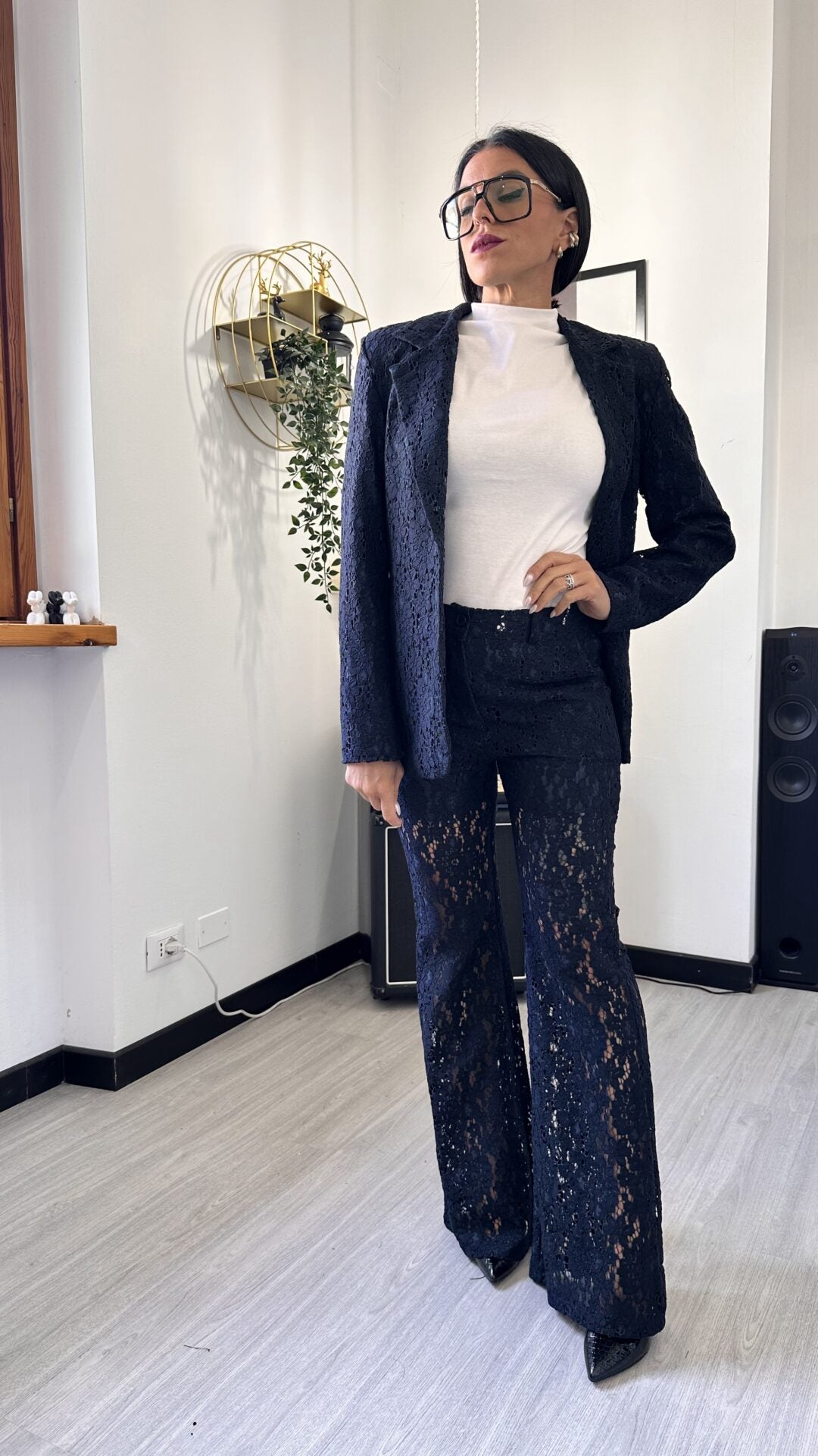TAILLEUR MACRAME BLU