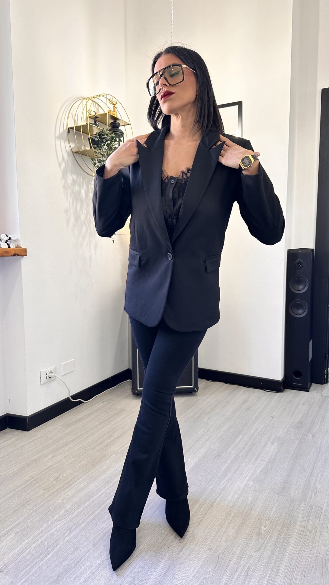 BLAZER OVER NERO (S/M)