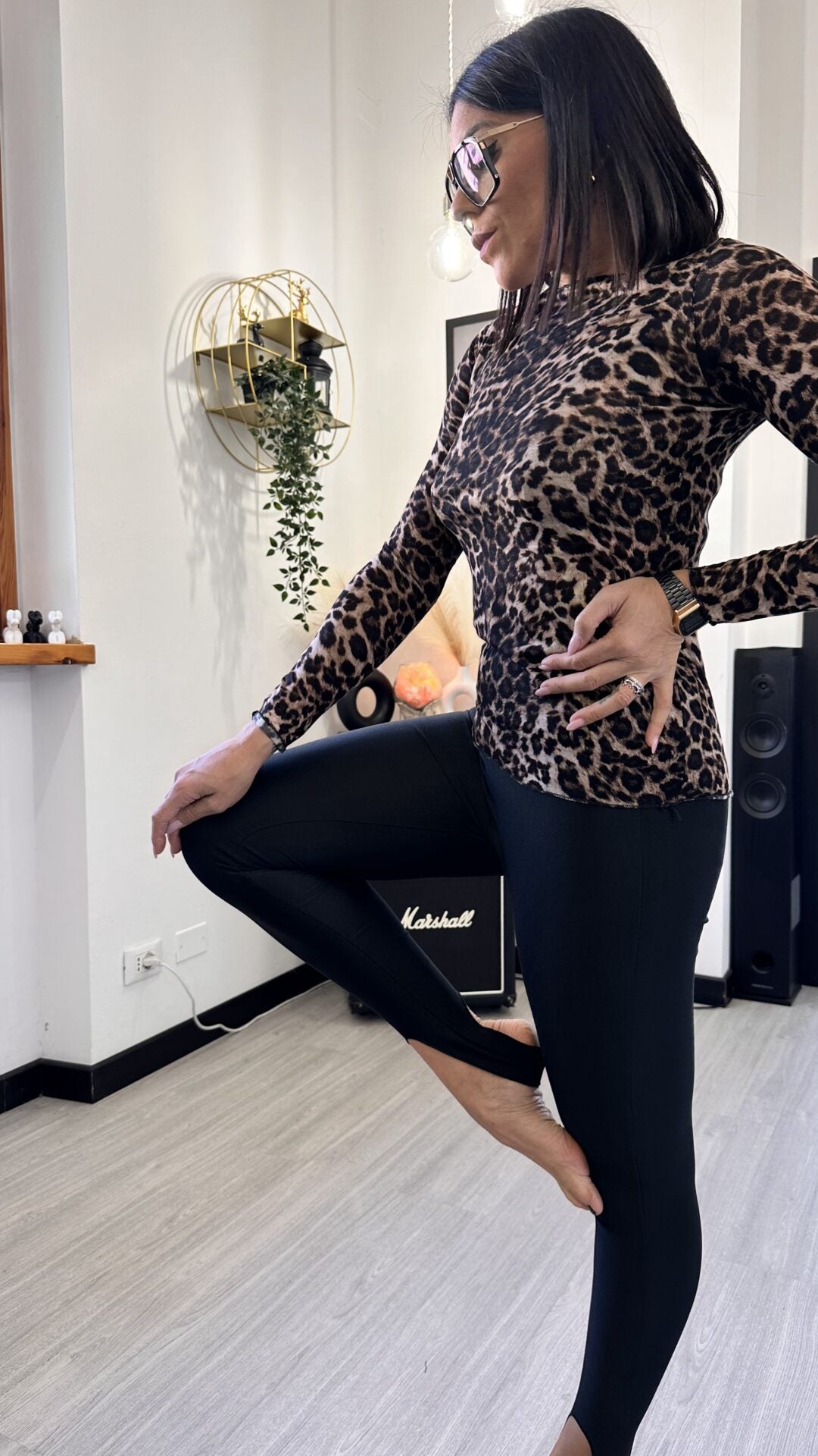 LEGGING CON GHETTE