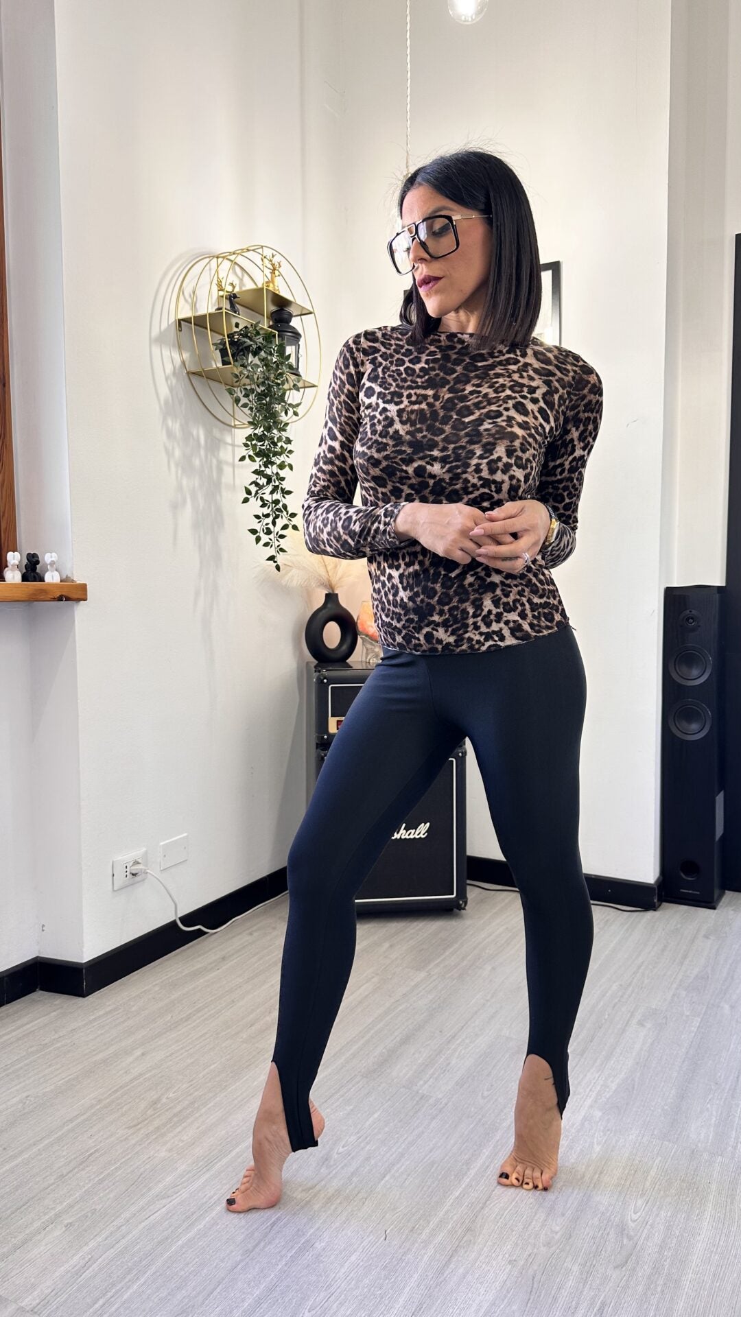 LEGGING CON GHETTE