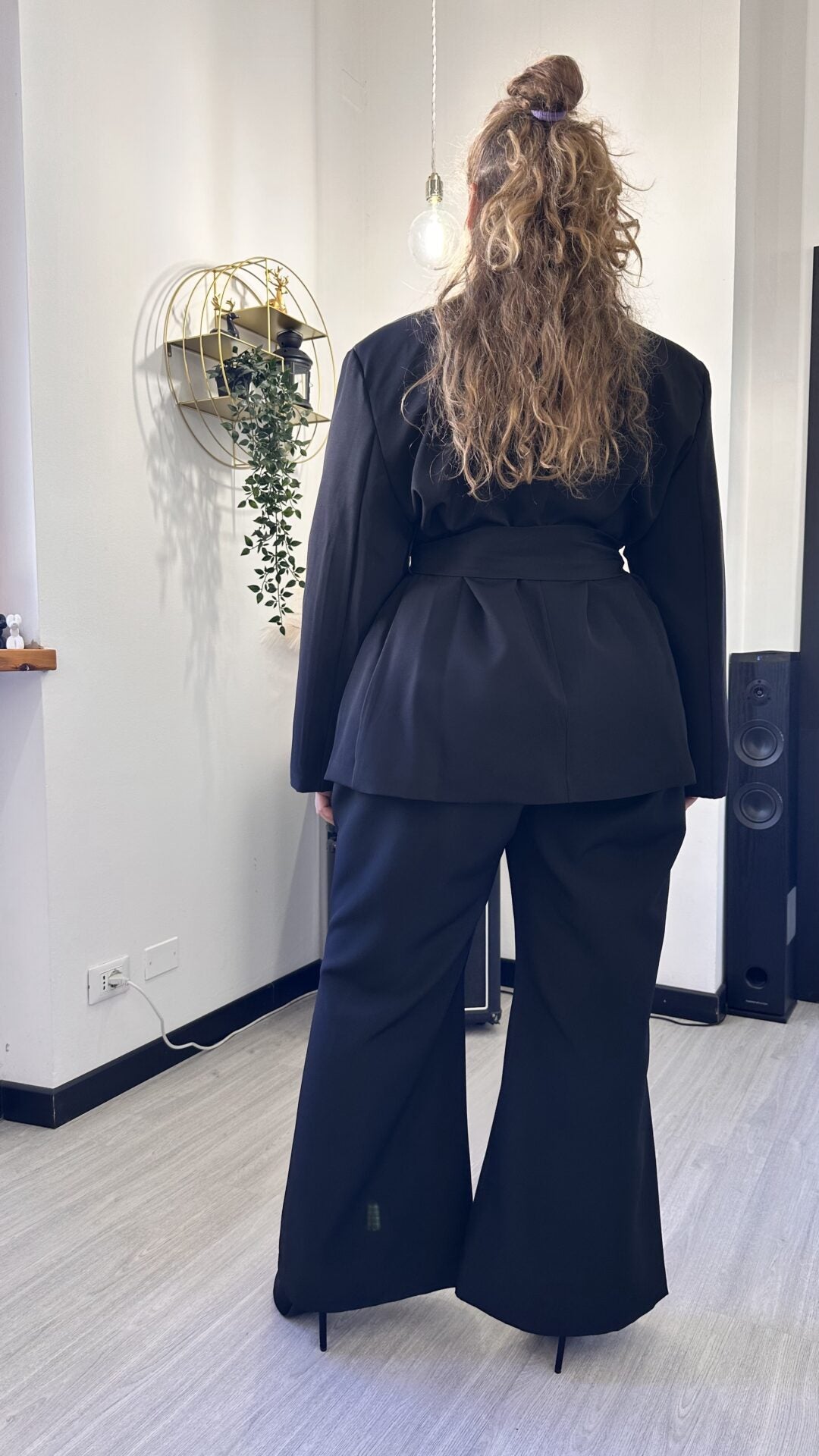 GIACCA GIROCOLLO CON CINTURA