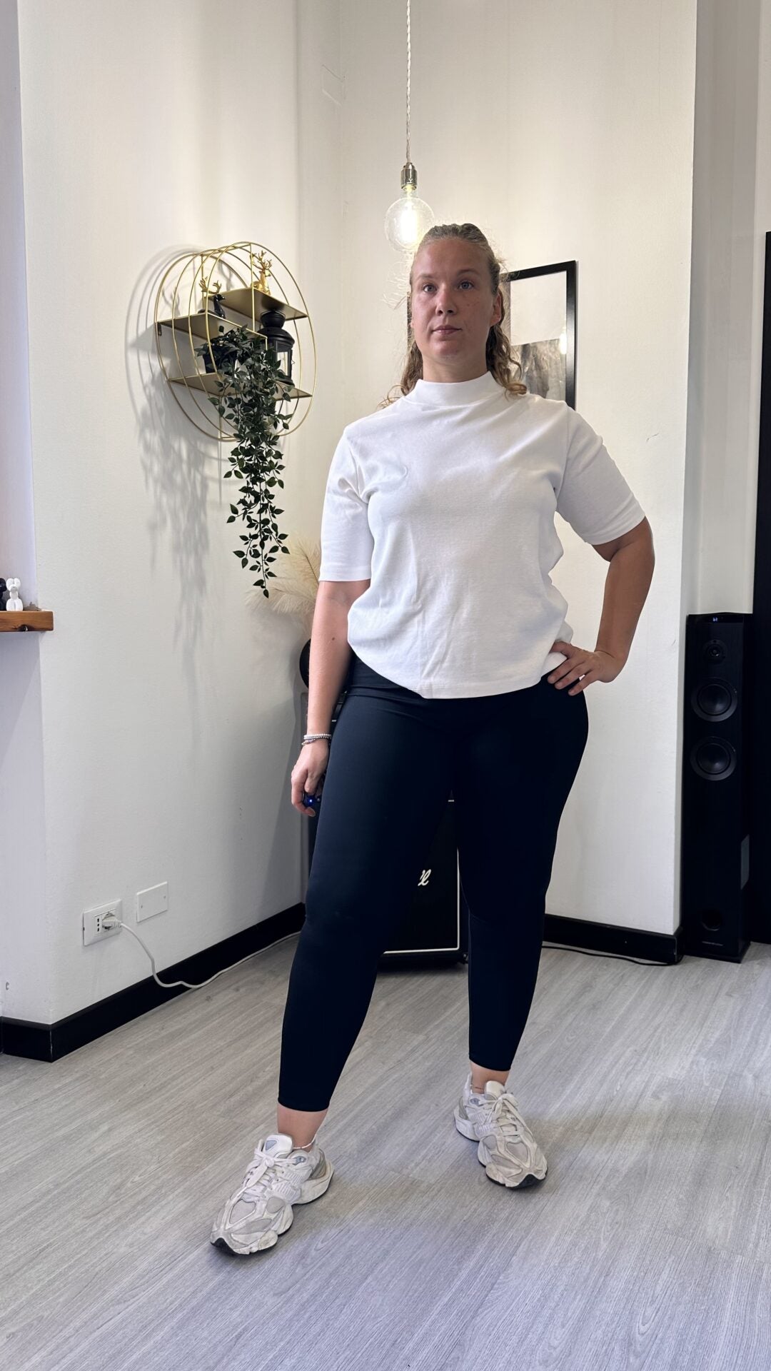 LEGGINGS NERO CURVY
