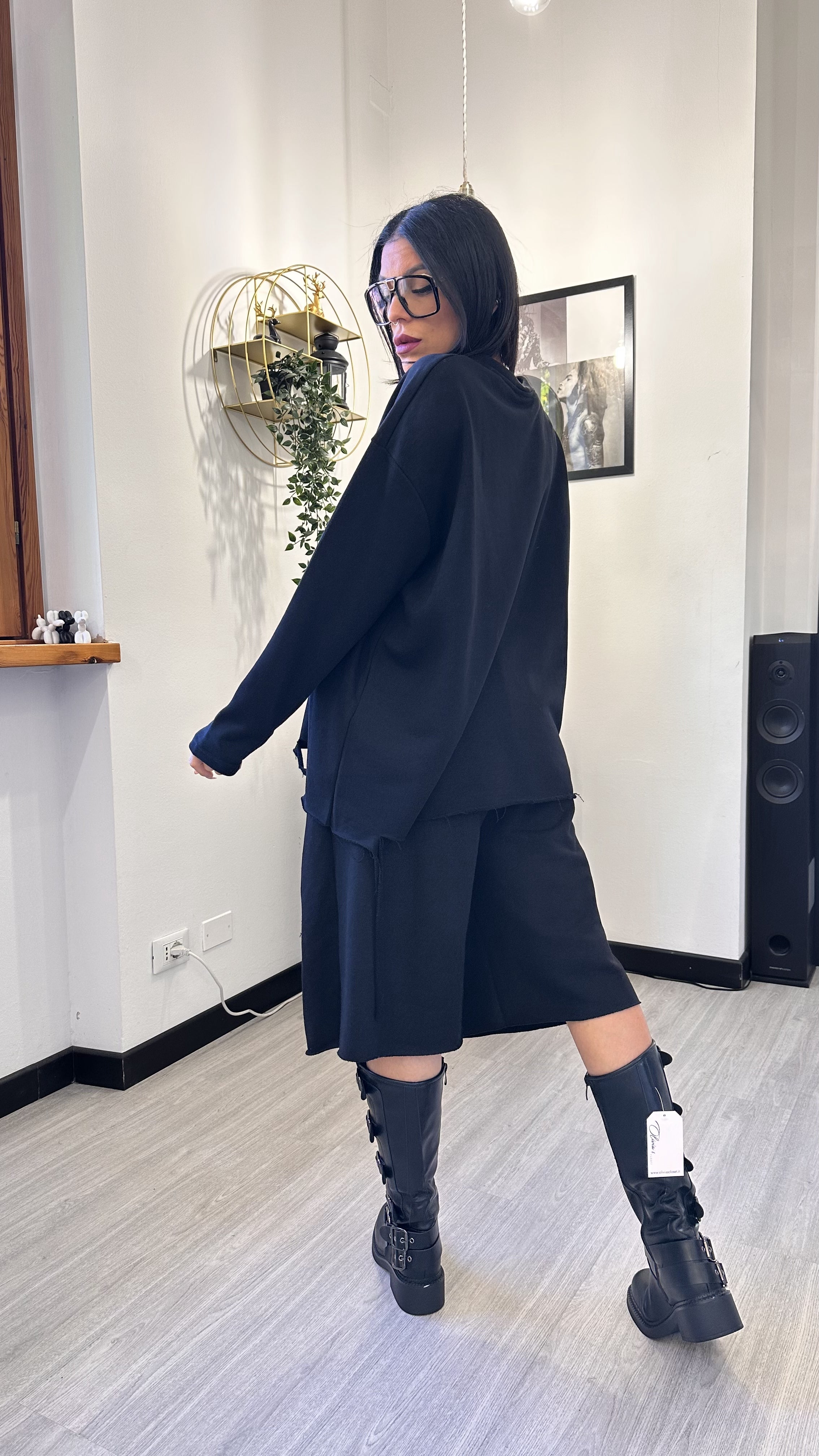 JORTS TUTA NERO